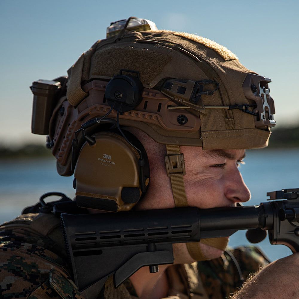 Galvion Hellbender TE Tactical Helmet - Level IIIA Ballistic Protection for Military, Law Enforcement & Outdoor Activities