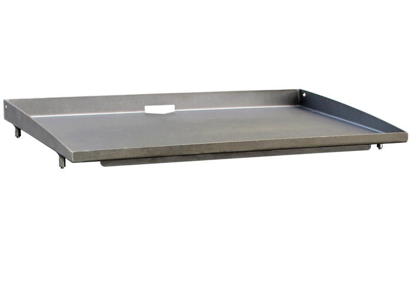 28 Inch Commercial Rear Grease Griddle Top with Removable Grease Cup - Perfect for Restaurants, Diners, and Food Trucks