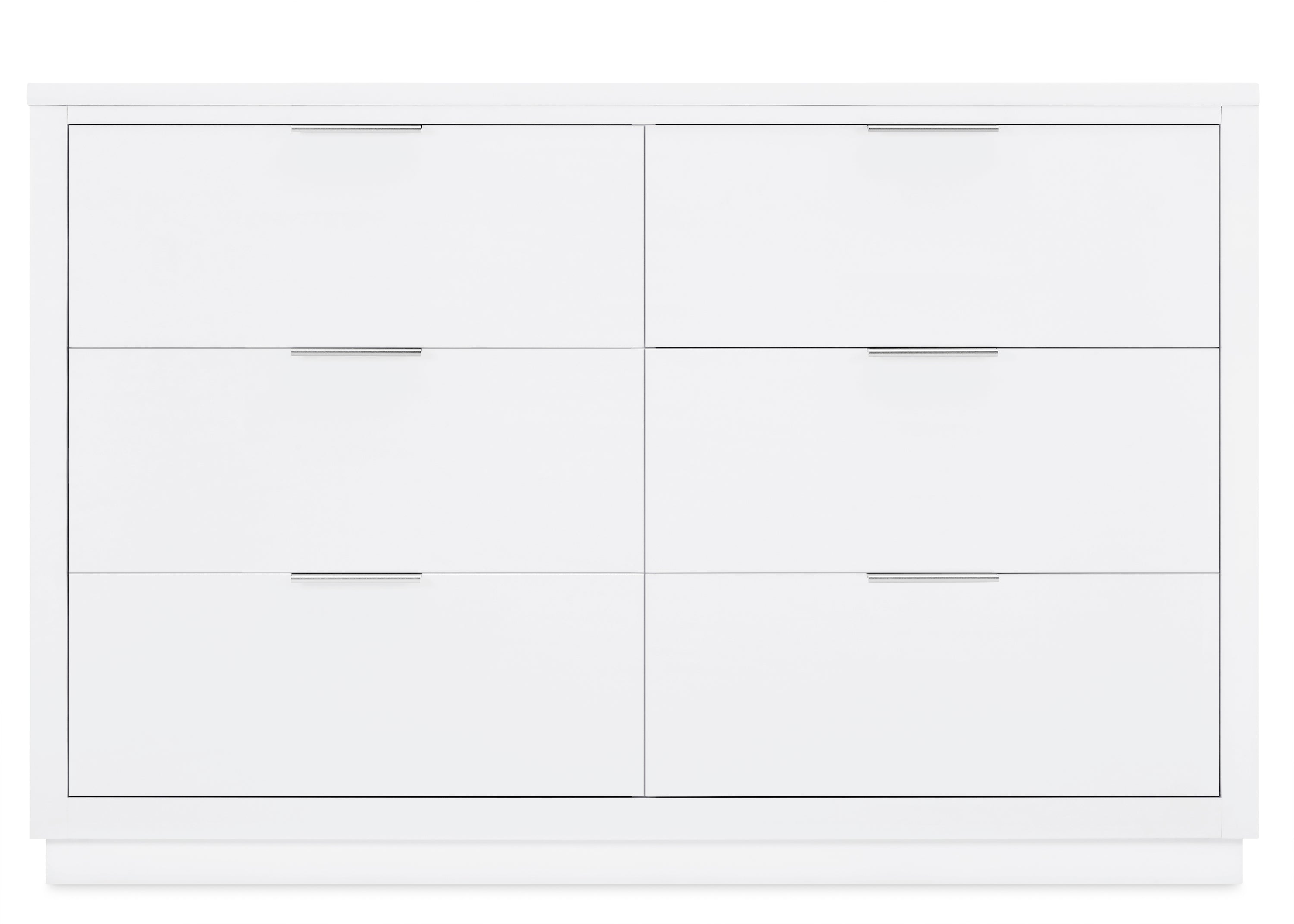 Forever 6-Drawer Dresser with Changing Top & Interlocking Drawers - Classic Nursery Collection | Perfect Baby Changing Station & Storage Solution for Nursery, Bedroom or Kids Room