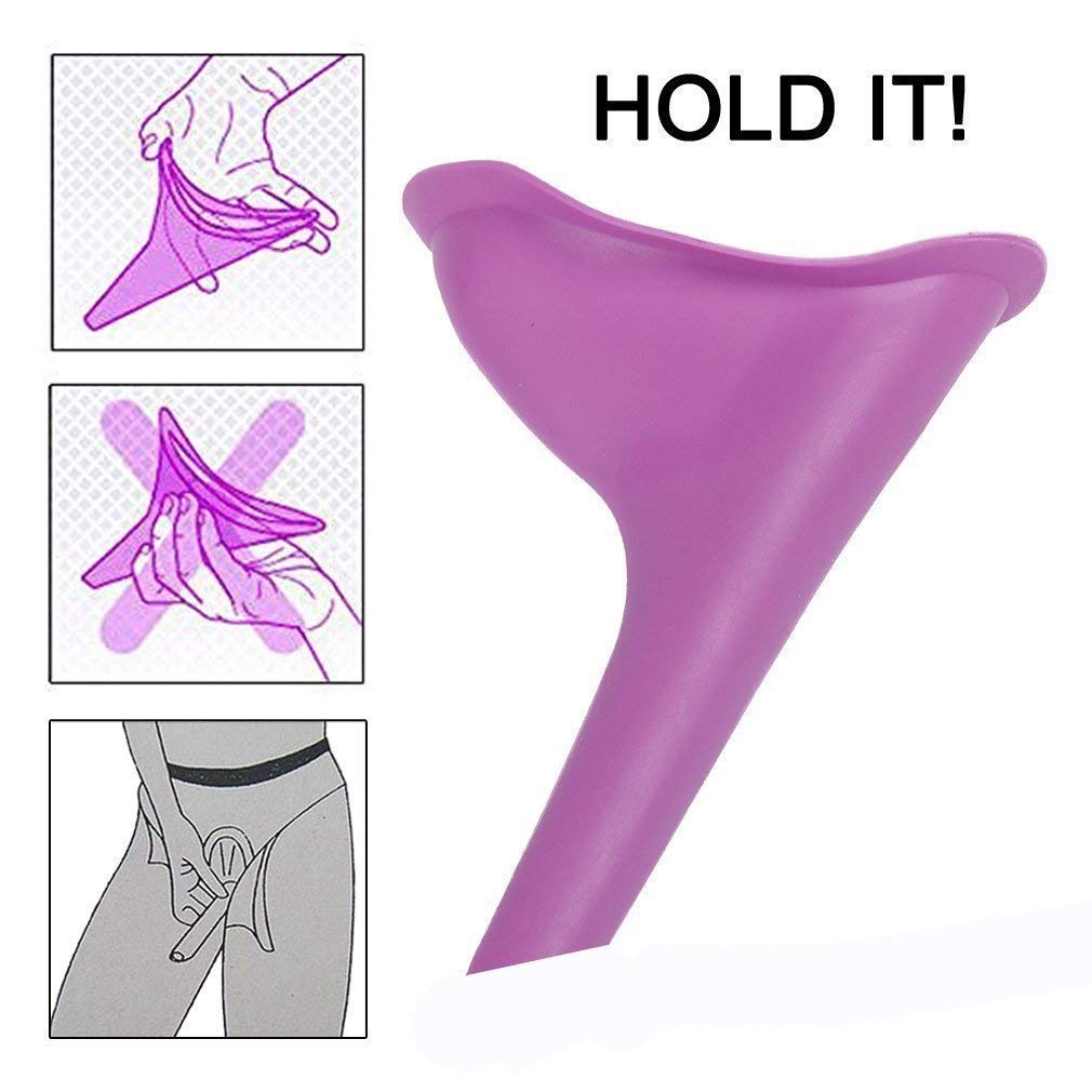 Portable Female Urination Device for Women - Reusable Travel Urinal Funnel for Camping, Hiking & Outdoor Adventures | Compact & Hygienic Toilet Solution