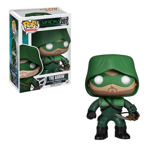 Funko Pop! Arrow TV Series Oliver Queen as The Arrow #207 Collectible Vinyl Figure - Perfect for DC Fans, Display & Gifting