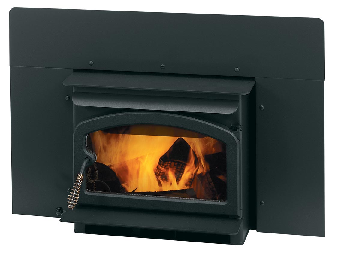 Iron Strike Striker Wood Burning Insert - C160TGL/C160AGL | Fireplace Accessory for Cozy Home Heating & Camping Outdoor Use