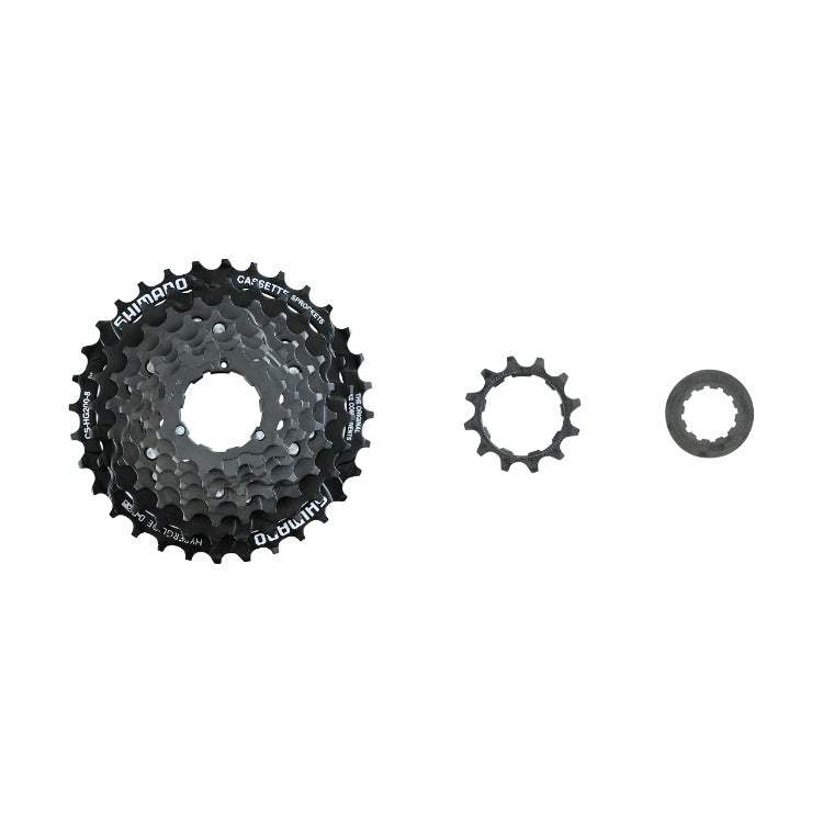 Shimano CS HG200 7 Speed Bike Cassette Sprocket - Compatible with 7-Speed Bicycles for Road & Mountain Biking | Smooth Gear Shifting for Commuting & Trail Riding