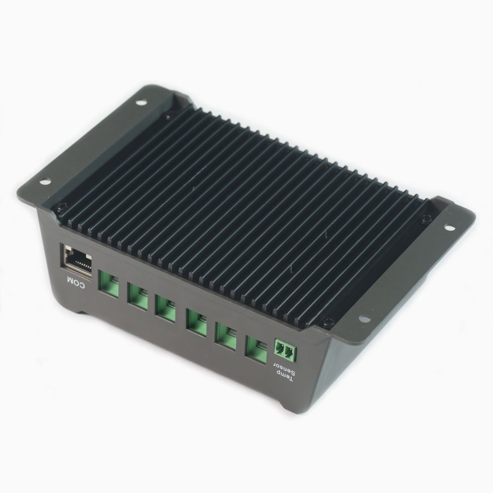 Viewstar VS2024BN 20A PWM Solar Charge Controller 12V/24V with LCD Display - Efficient Battery Charging for Solar Panels, RV, Marine & Off-Grid Power Systems
