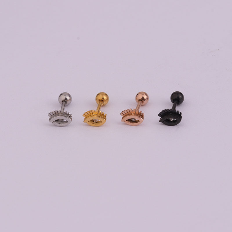 20G Sleeper Cartilage Stud Earrings - Stainless Steel Tiny Hoop Earrings for Cartilage Piercing | HSPJ271 | Perfect for Everyday Wear, Gifts & Stacking with Other Jewelry
