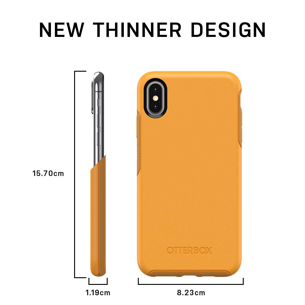 OtterBox Symmetry Series Case for iPhone XR - Slim Protective Cover, Wireless Charging Compatible, Raised Edges for Screen & Camera Protection - Perfect for Everyday Use, Work & Travel