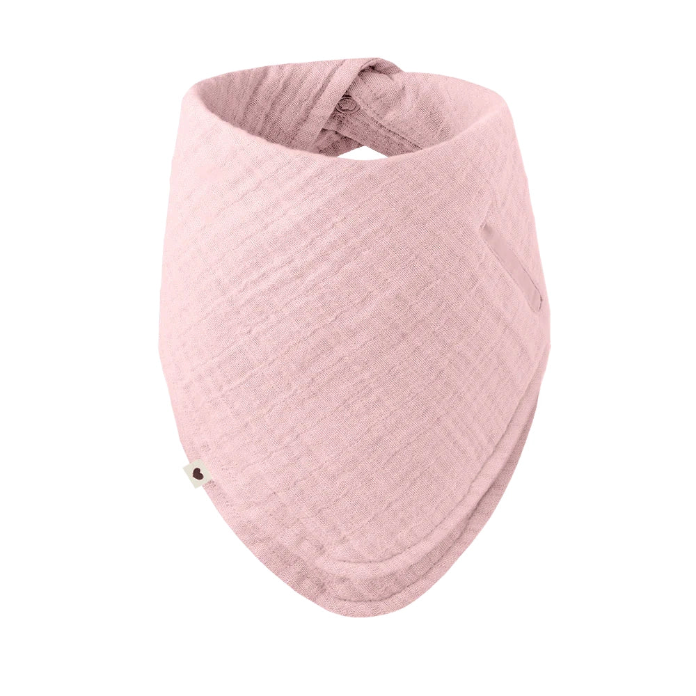 Organic Cotton Bandana Bib for Babies - Soft & Absorbent Drool Bibs with Snap Closure - Perfect for Feeding, Teething & Everyday Use (Blossom Design)