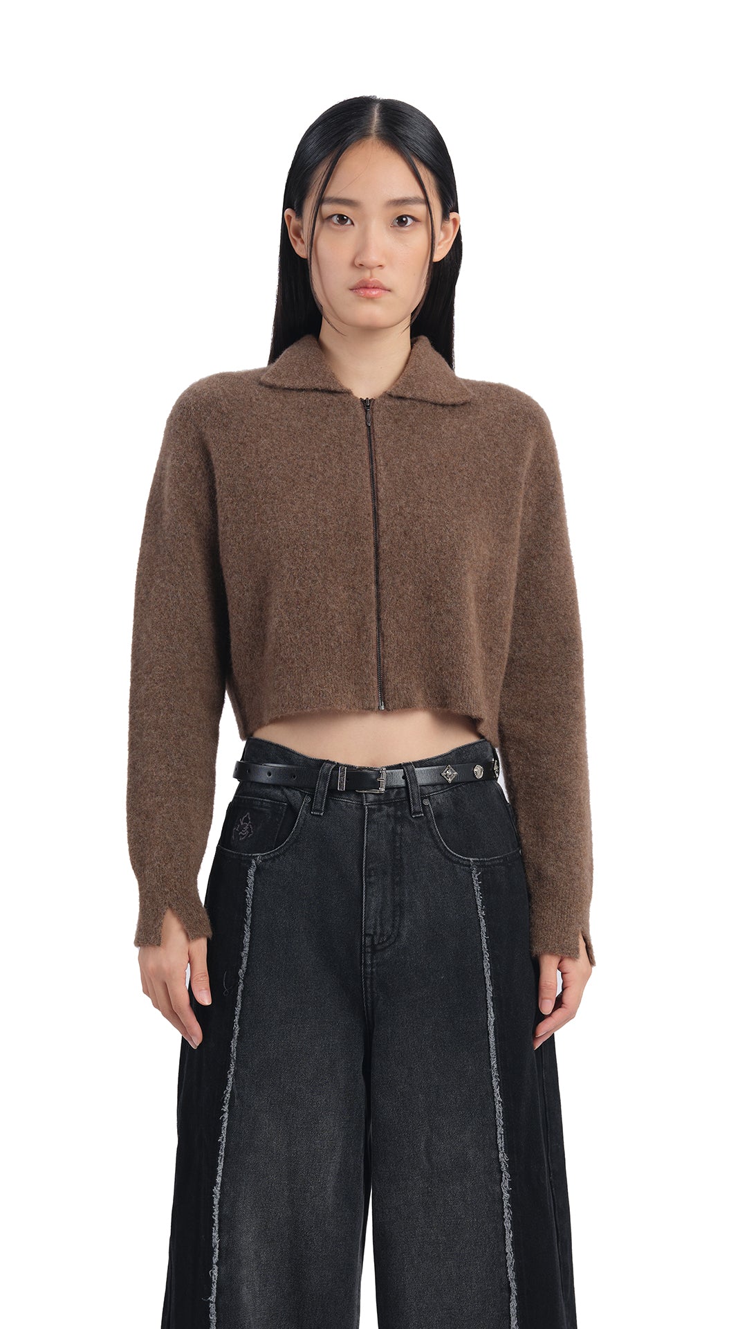 Yak Zip Up Cardigan - Soft & Warm Fleece Pullover for Men & Women | Perfect for Outdoor Hiking, Camping & Casual Wear