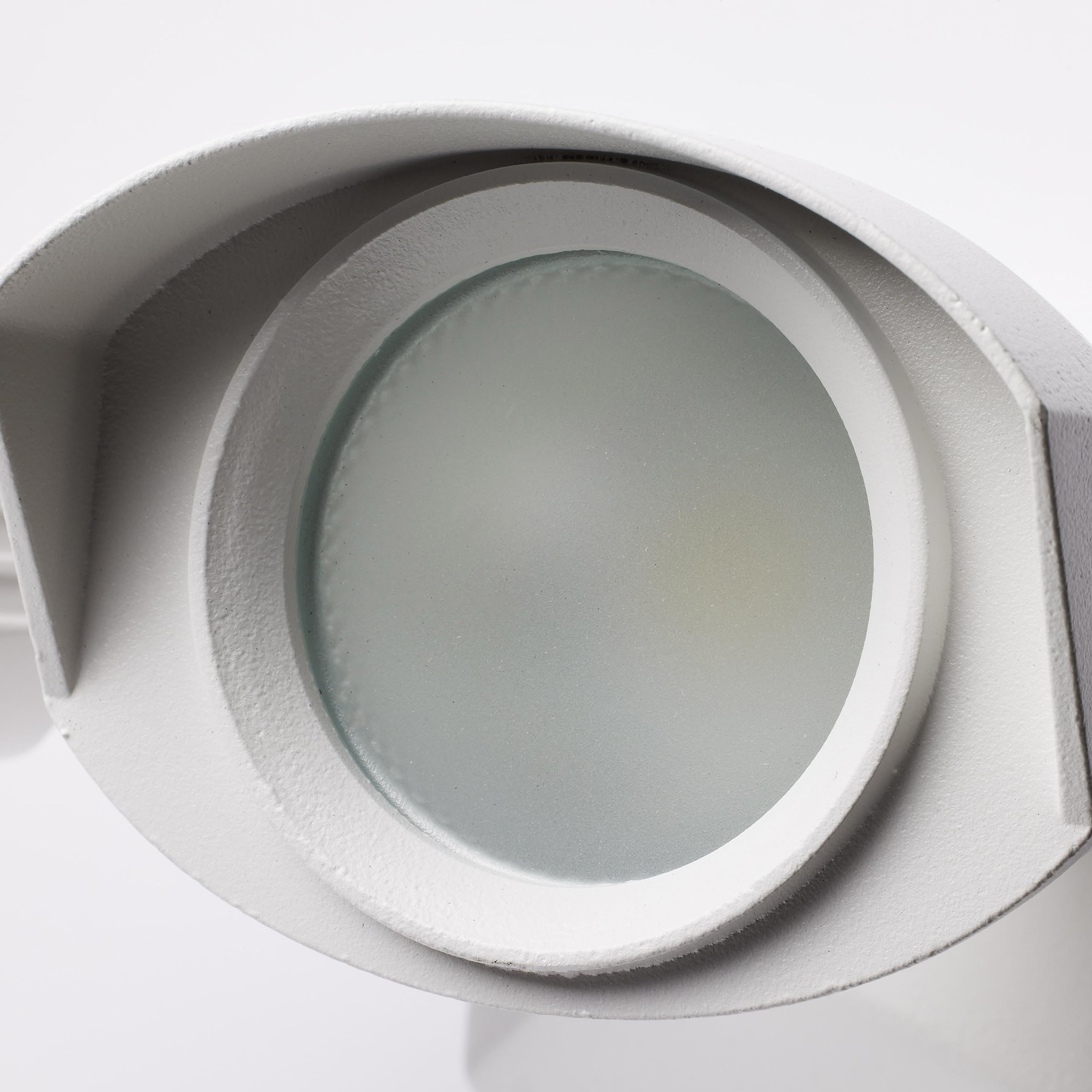 Satco Nuvo 65/210 3000K LED Outdoor Dual Head Security Light - Bright White Weatherproof Flood Light for Home, Garage & Backyard Safety