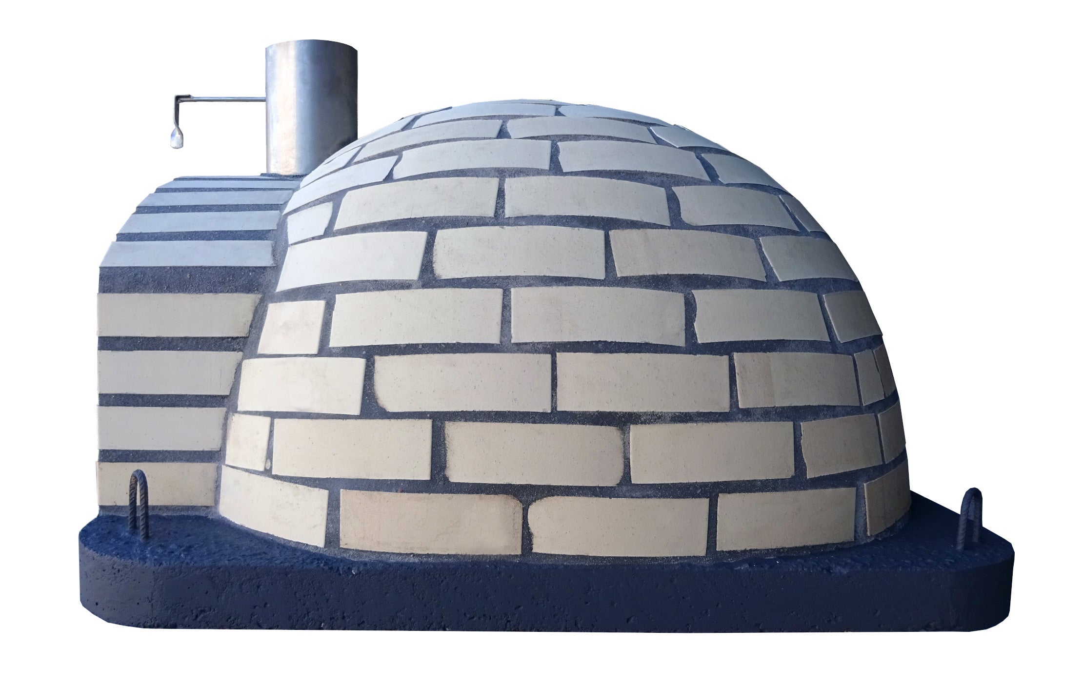 Premium ROMA PIZZAIOLI Pizza Oven for Home & Restaurant Use - Professional Outdoor Wood Fire Pizza Maker - Perfect for Backyard Parties, Italian Cooking & Gourmet Pizza Baking