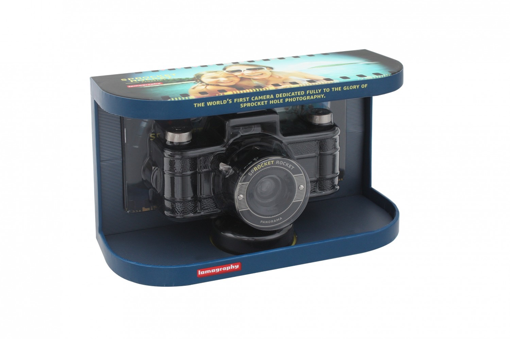 Lomography Sprocket Rocket Panoramic 35mm Film Camera - Wide Angle Photography for Travel, Street & Creative Shots - Perfect for Film Enthusiasts & Analog Photography Lovers