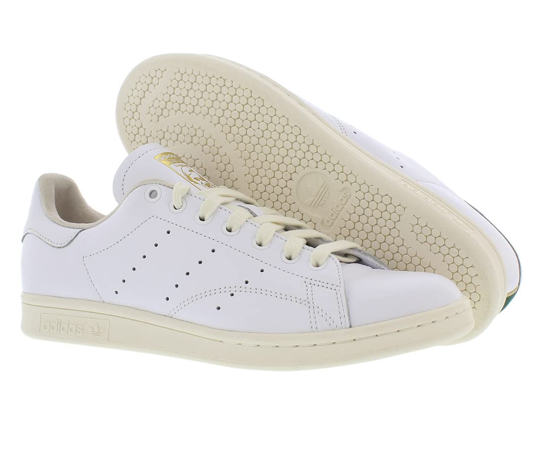 adidas Men's Stan Smith Sneakers - White Casual Shoes Size 7 D (M) - Classic Comfort for Everyday Wear, Gym & Street Style