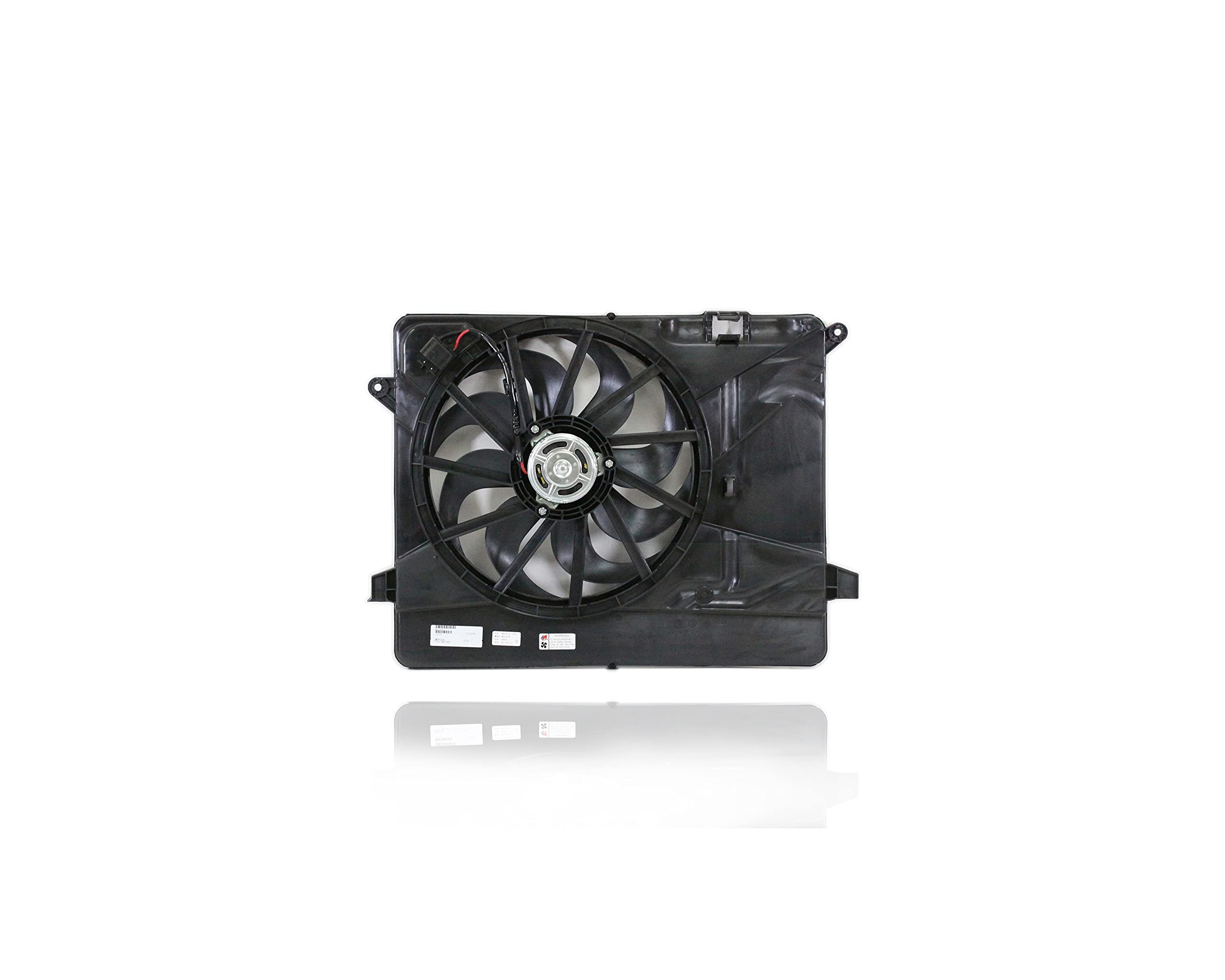 **14-22 Buick Encore 1.4L Engine Cooling Fan Assembly - Direct Replacement 95301357, 31.5 Inch, 4-Pin, 1W 1V - Perfect Fit for Smooth Performance - Ideal for Highway Driving & Hot Weather Conditions**