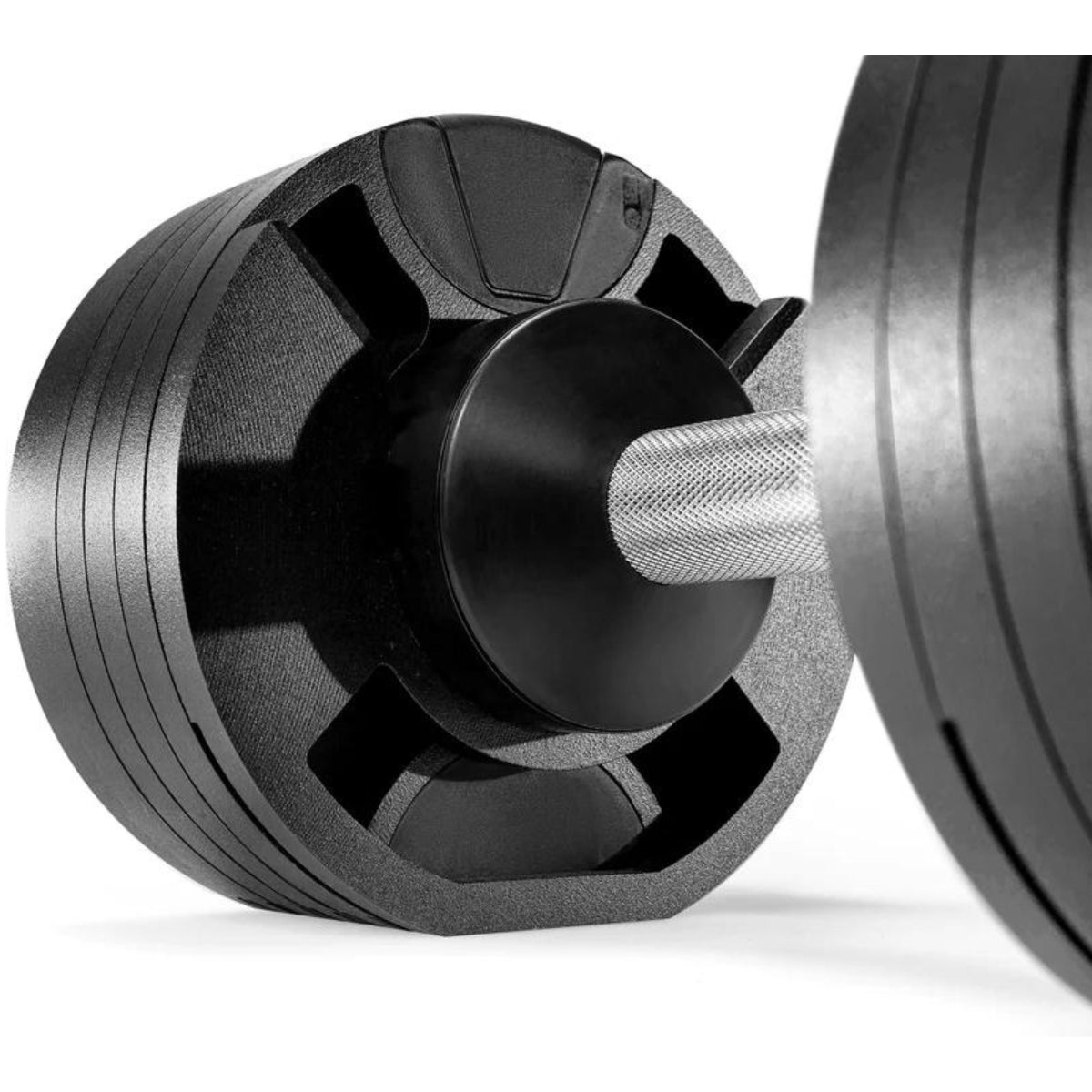 NÜOBELL 80lb Adjustable Dumbbell Set - Premium Home Gym Equipment for Strength Training & Weightlifting - Perfect for Home Workouts, CrossFit, and Fitness Enthusiasts