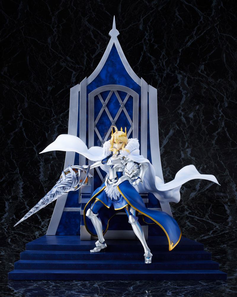 Fate/Grand Order The Movie - Artoria Pendragon (Lion King) 1/7 Scale Figure Statue | EStream Shibuya Scramble | Anime Collectible for Display & Home Decor