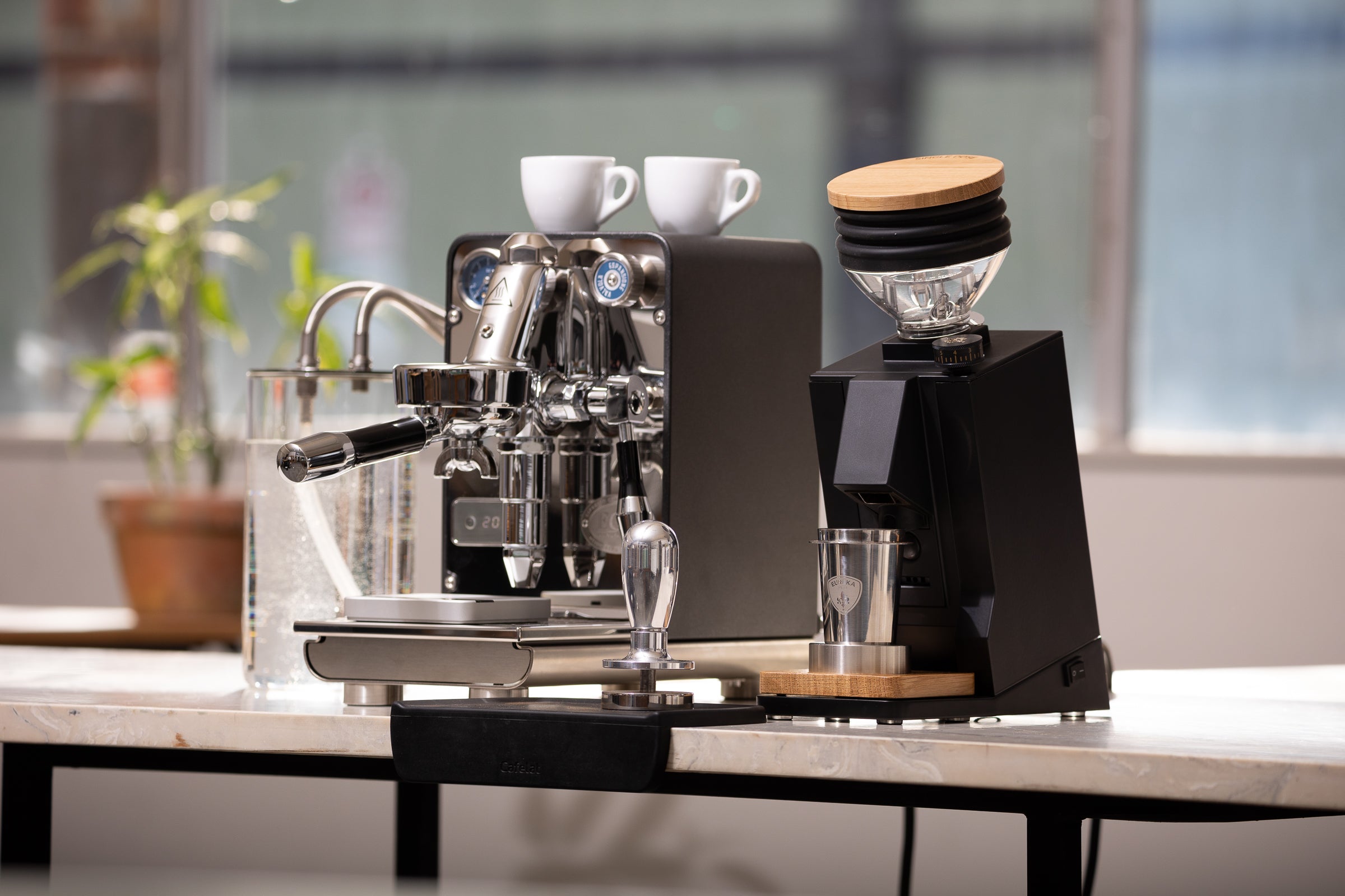 ECM Puristika Espresso Machine - Professional Home Barista Coffee Maker for Rich Espresso & Cappuccino | Perfect for Kitchen, Office & Coffee Shop Use