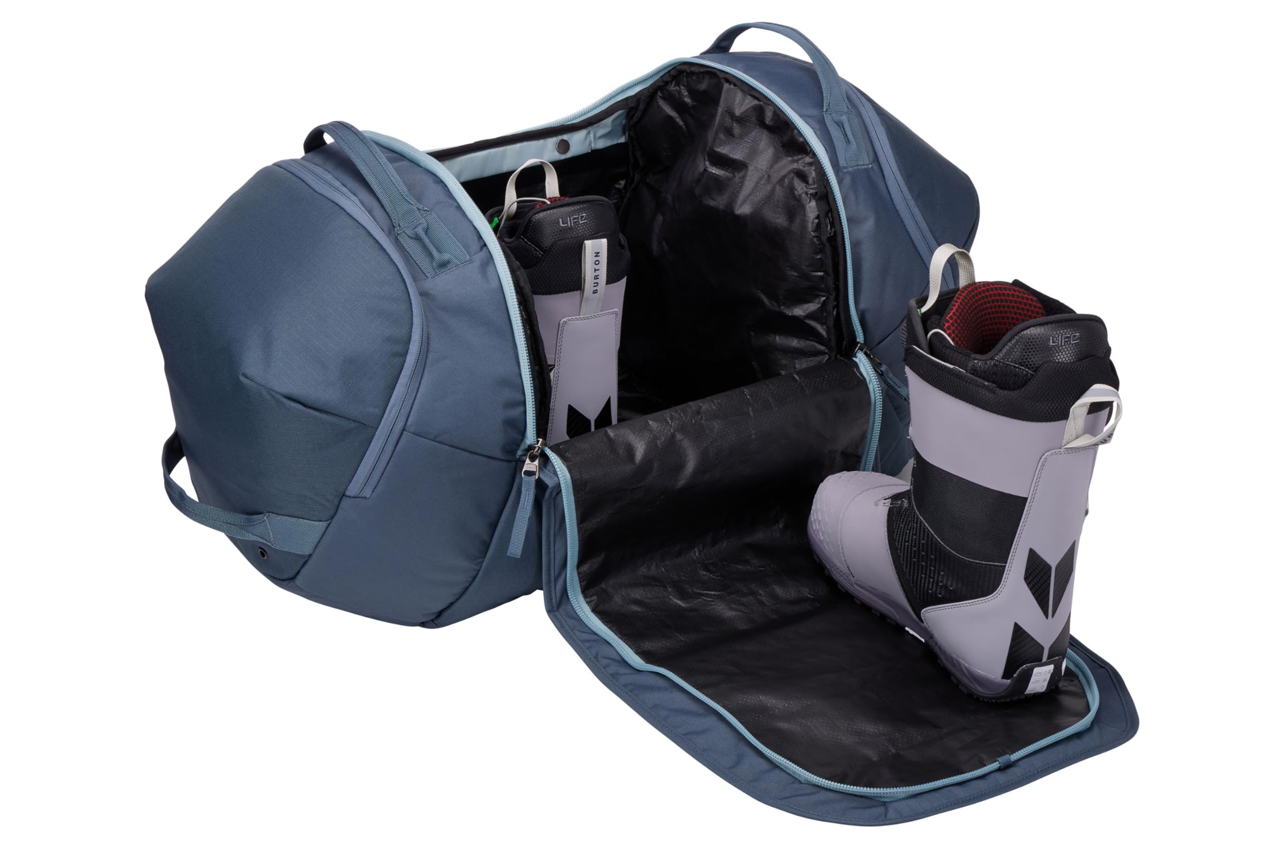 Thule RoundTrip 80L Duffel Bag - Waterproof Travel Duffel with Multiple Storage Compartments for Ski, Snowboard & Outdoor Gear - Perfect for Winter Sports, Camping & Adventure Travel