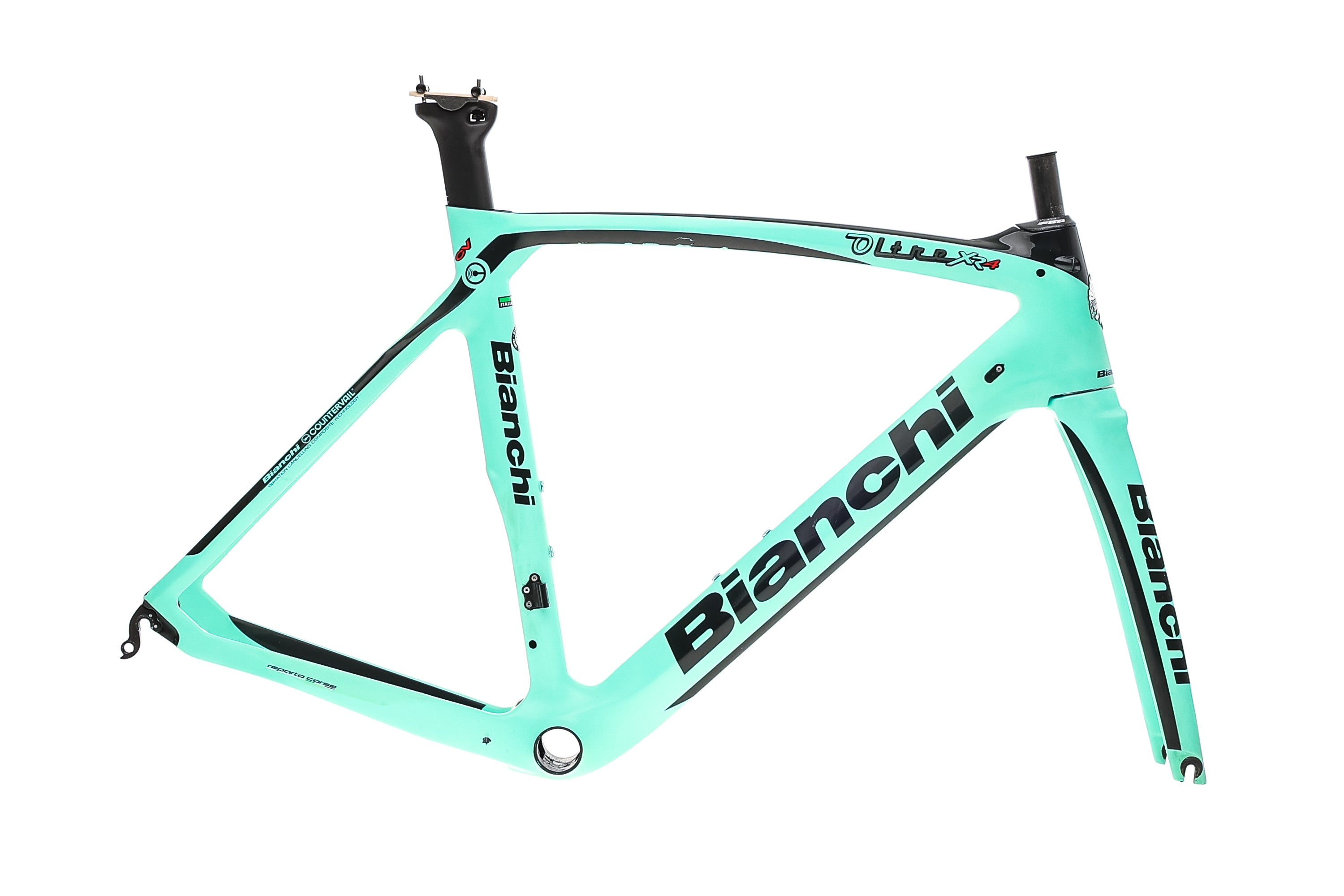 Bianchi Oltre 57cm Carbon Road Bike Frameset 2018 - Lightweight Racing Bicycle Frame for Competitive Cyclists & Endurance Rides