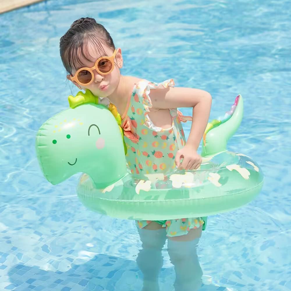 Best Inflatable Baby Swimming Pool Float for Toddlers 0-8 Years (Under 44lb) - Comfortable Seat Ring for Summer Beach, Pool & Bath Time - Safe Water Raft Toy for Outdoor Fun & Infant Swim Training