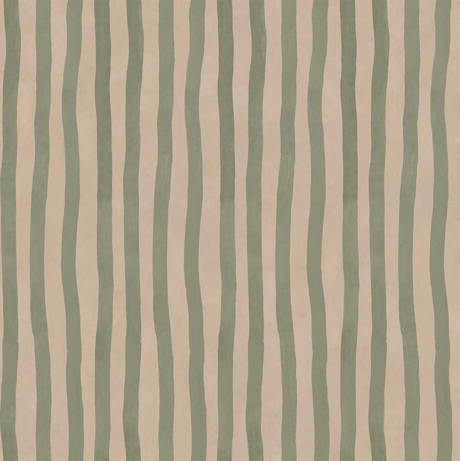 ARTIST'S STRIPE Wallpaper - Sap & Alabaster Color Sample | Premium Peel & Stick Wallpaper for Bedroom, Living Room & Home Decor