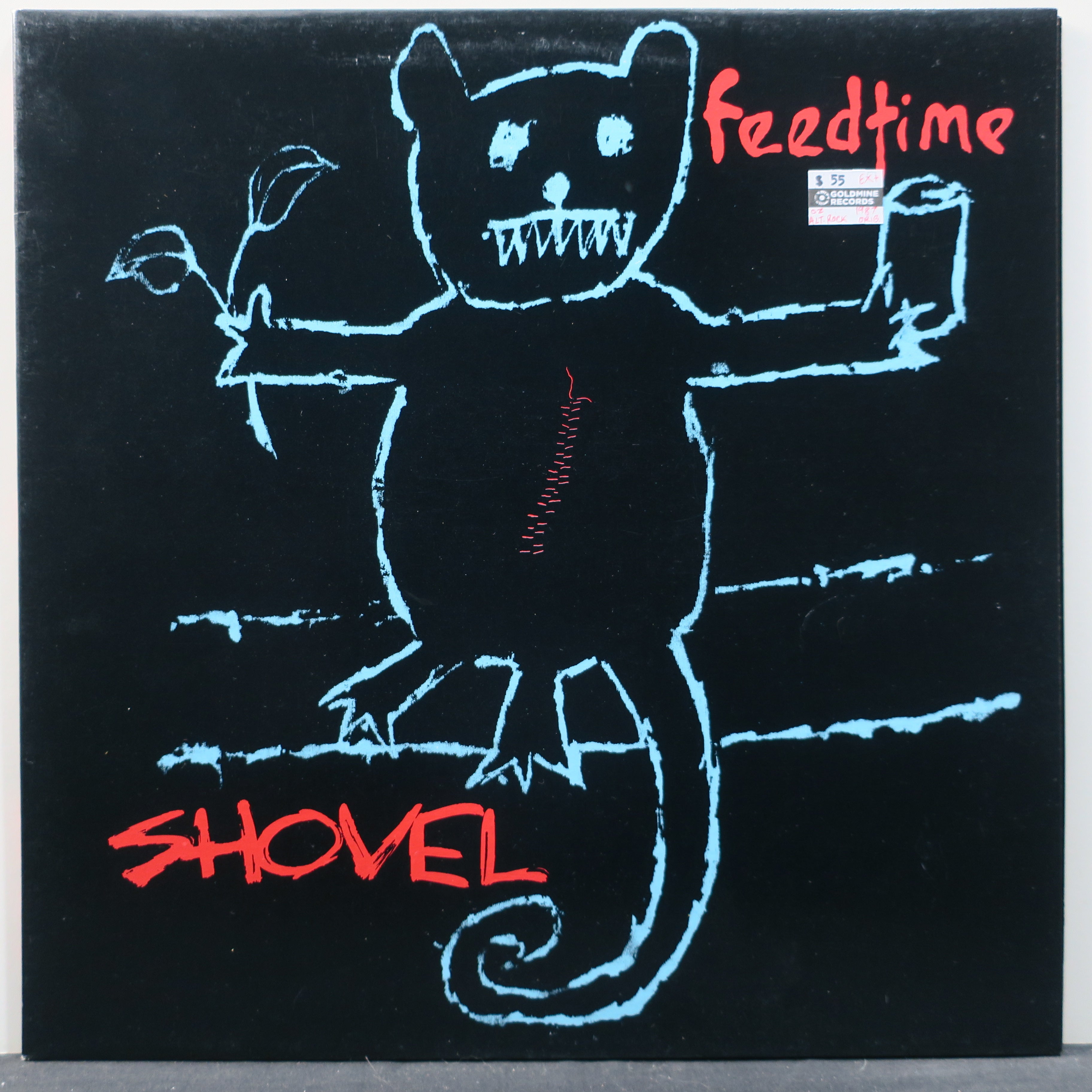 Feedtime 'Shovel' 1987 Australian Original Vinyl LP Record - Rare Collectible for Music Enthusiasts & Vinyl Collectors - Perfect for Home Listening & DJ Sets