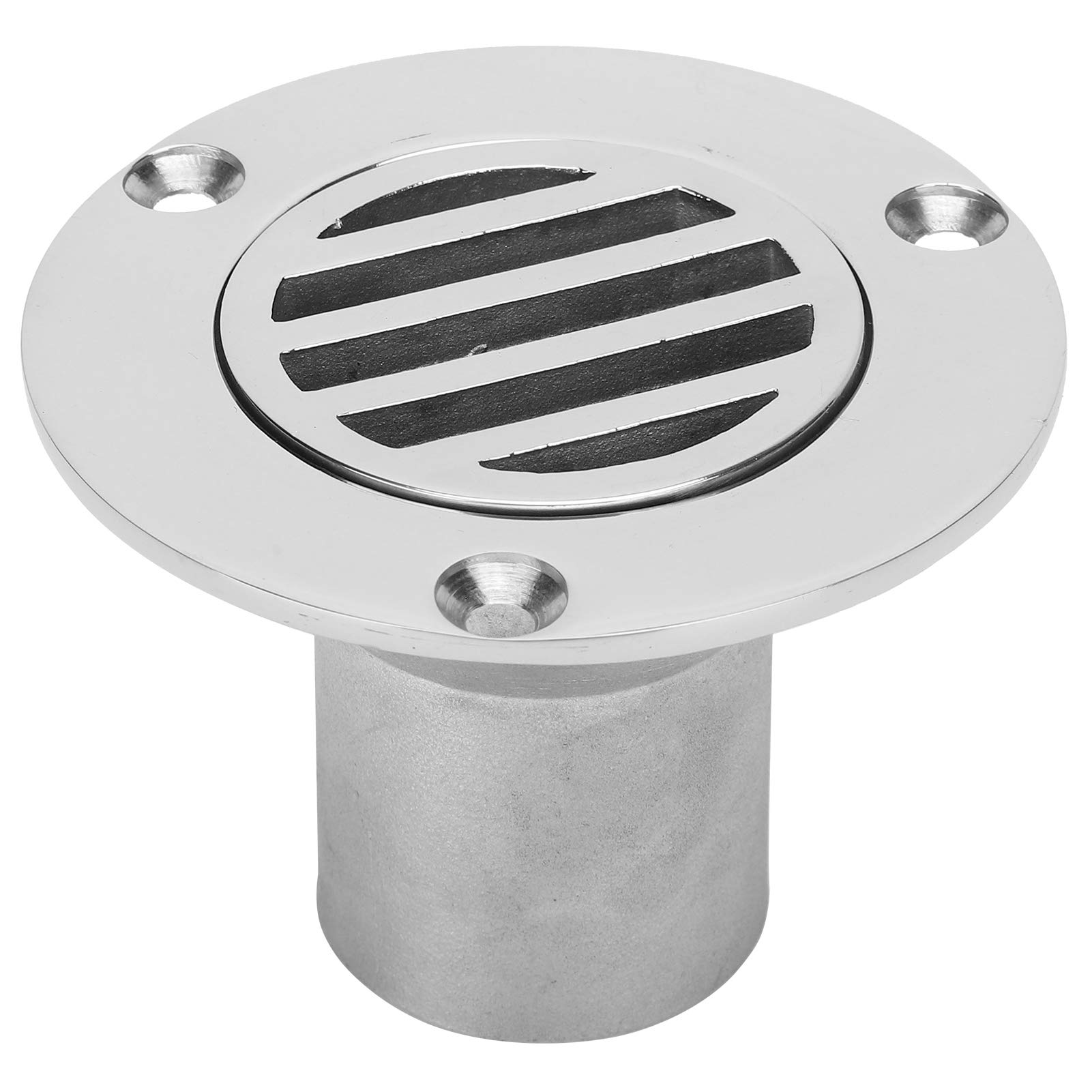 RANNYY 316 Stainless Steel Marine Boat Drain Scupper - MJS025 Deck Water Drain for Yachts & Boats | Perfect for Boat Floors, Decks, and Bilge Drainage