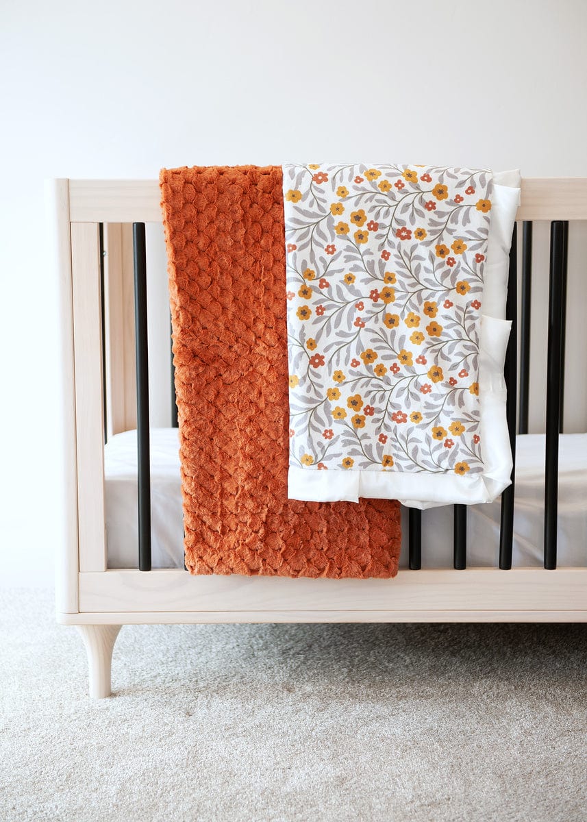 Golden Beginnings Baby Blanket - Soft & Cozy Newborn Swaddle Blanket for Boys & Girls | Perfect for Nursery, Swaddling, Stroller & Photo Shoots