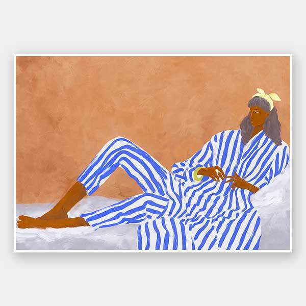 Chloé Framed Art Print - Elegant Wall Decor for Living Room, Bedroom & Office | High-Quality Canvas Painting for Home & Office Decor