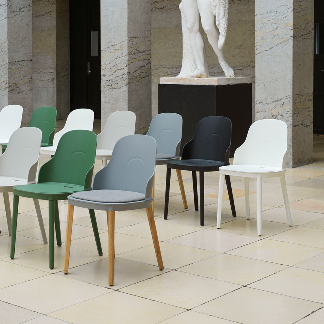 Allez Dining Chair - Upholstered Seat for Comfortable Dining | Perfect for Kitchen, Dining Room & Breakfast Nook