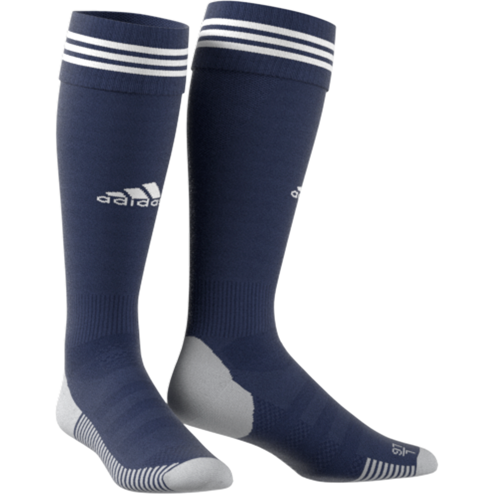 Adidas Adi 18 Sock - Dark Blue/White Athletic Socks for Men & Women - Comfortable Running, Training & Casual Wear Socks