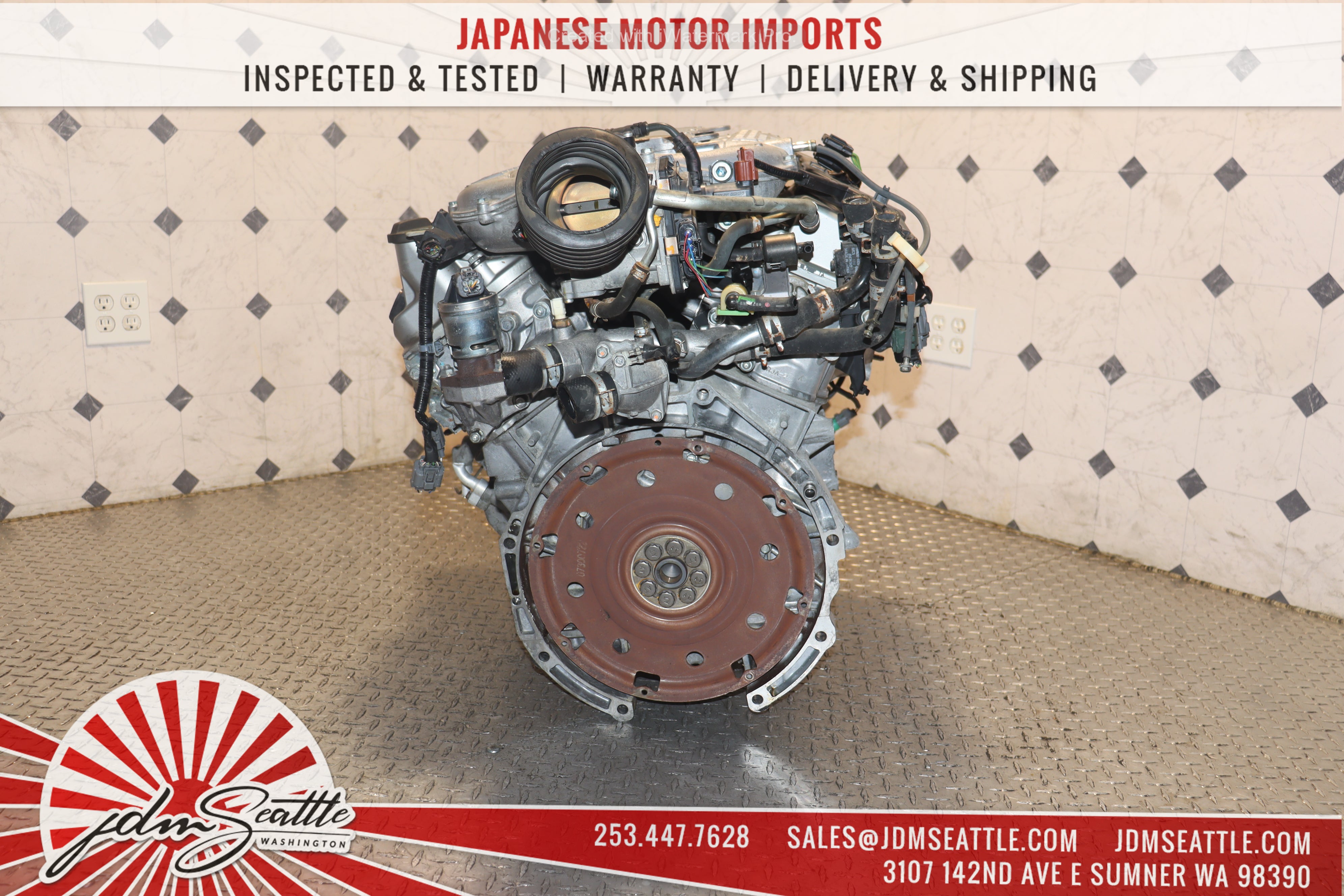 JDM J35A SOHC VTEC 3.5L Engine for 2003-2006 Acura MDX, 2005-2008 Acura RL & 2006-2008 Honda Ridgeline - Replacement Motor for Performance & Reliability