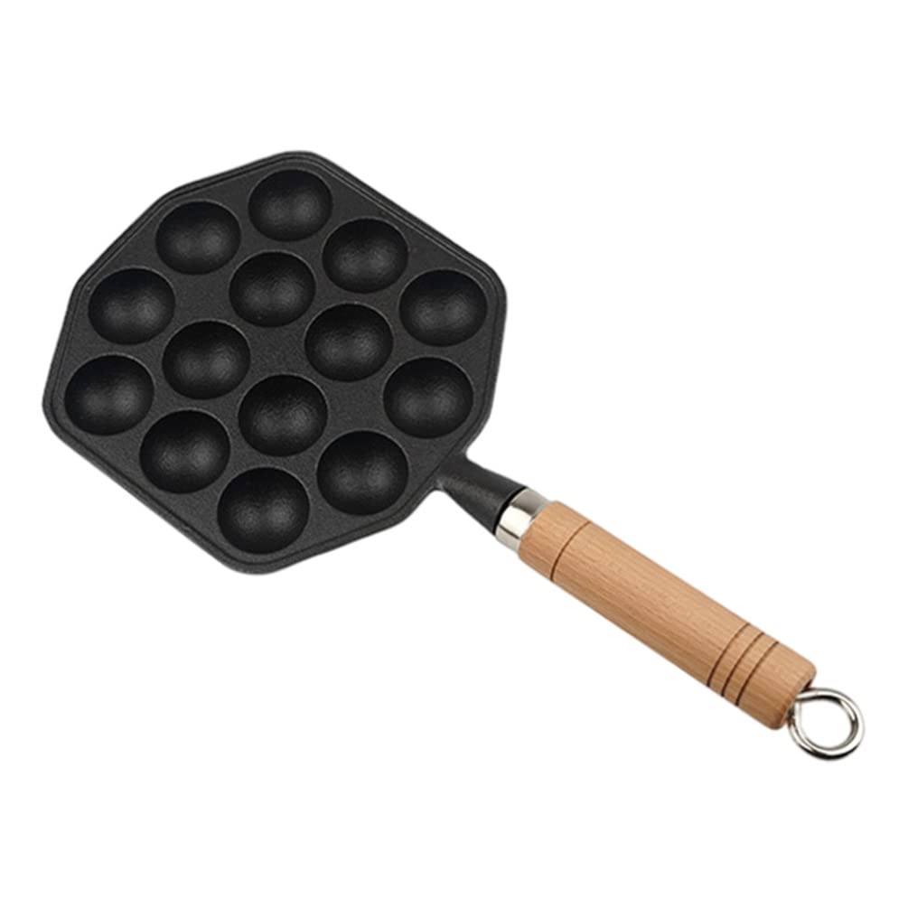 GANAZONO Cast Iron Cheesecake Pan - Oven Tray, Escargot Dish, Snail Plate & Pizza Cooker - Japanese Style Skillet for Baking, BBQ, Egg Frying & Octopus Cooking - Perfect for Home Kitchen & Outdoor Grilling