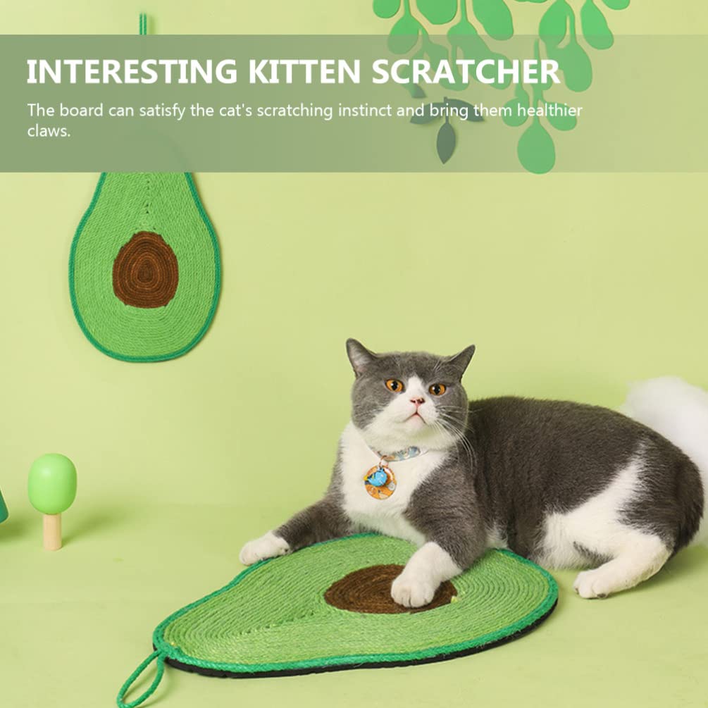 Ipetboom Cat Scratching Mat & Post for Indoor Cats - Sisal & Cardboard Scratcher for Play & Sleep