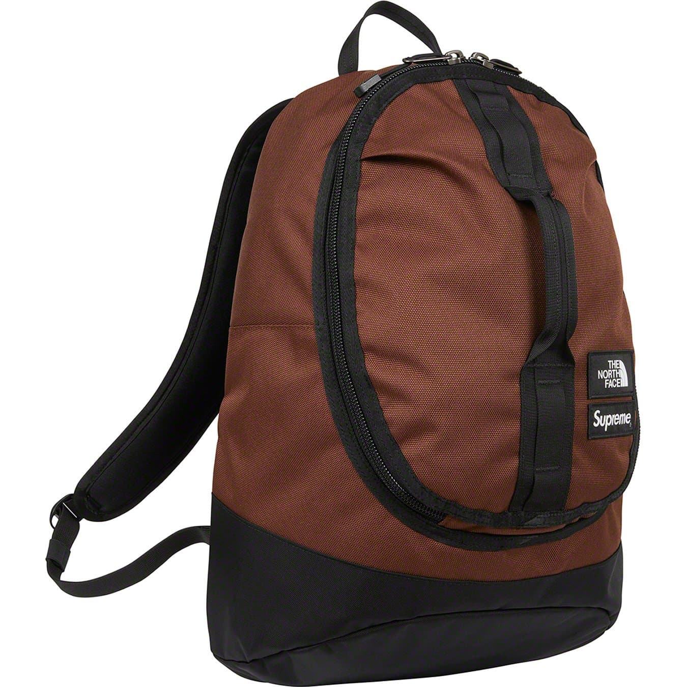 Supreme x The North Face Steep Tech Backpack - Durable Brown Hiking Backpack for Outdoor Adventures & Urban Commute