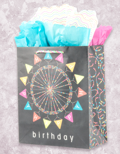 Ferris Wheel Themed Birthday Party Favor Bags - Perfect for Garden Celebrations, Kids' Parties & Special Events
