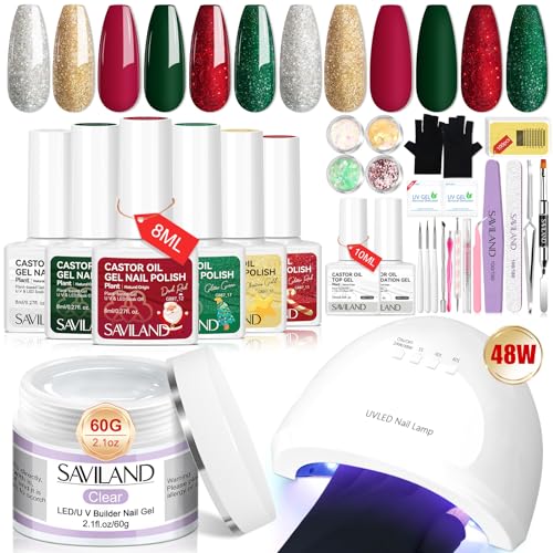 6 Colors Christmas Gel Nail Polish