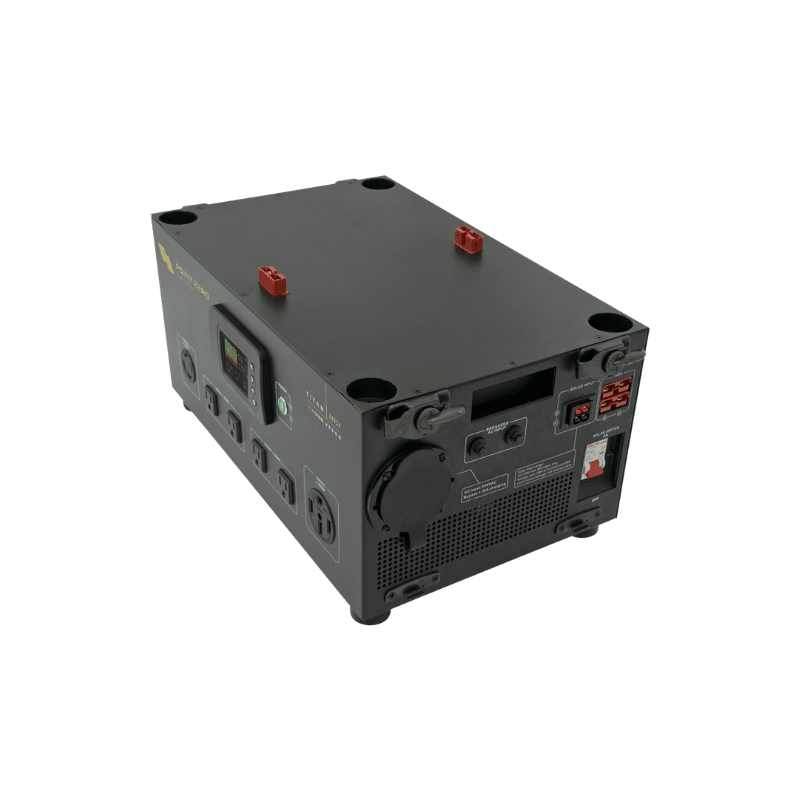 Point Zero Energy Titan 240SP Solar Kit - 4000W Portable Power Station with 2500Wh Capacity | Custom Solar Bundle Options | Perfect for Camping, RV Trips & Emergency Power Backup