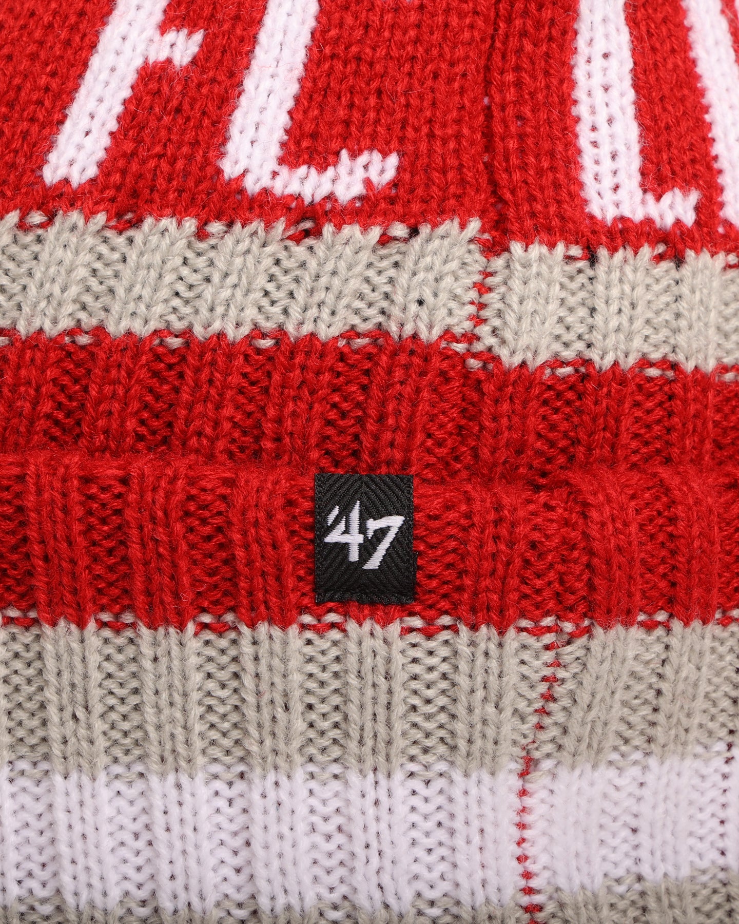 Liverpool FC Premier League Supporters Light 47 Cuff Knit Beanie - Red Winter Hat for Men & Women - Perfect for Football Games, Cold Weather & Fan Gifts