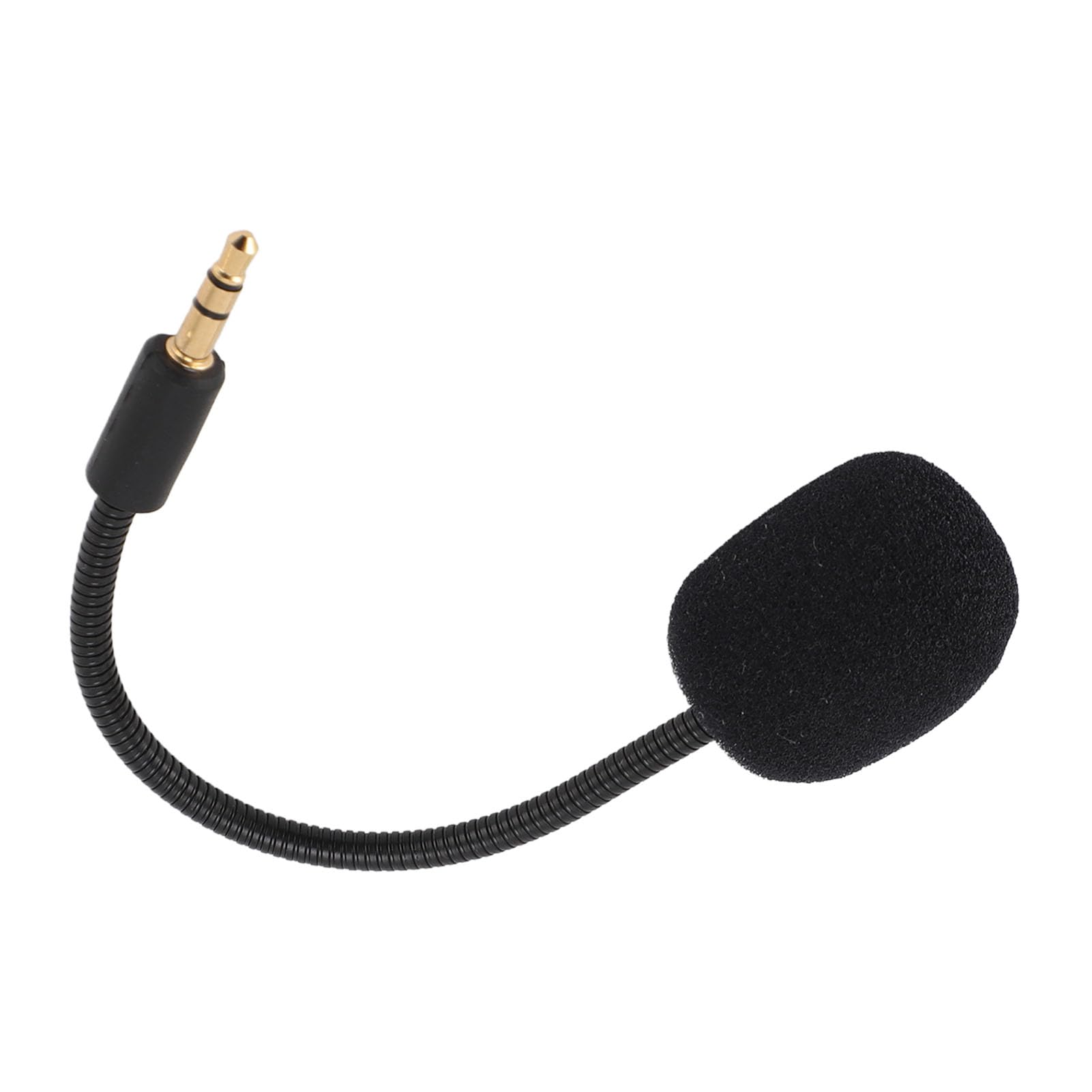 Professional Gaming Headset Microphone with 3.5mm Jack - Plug & Play Replacement Mic for PC, PS4, Xbox - Noise Cancelling Boom Mic for Streaming, Discord & Online Gaming