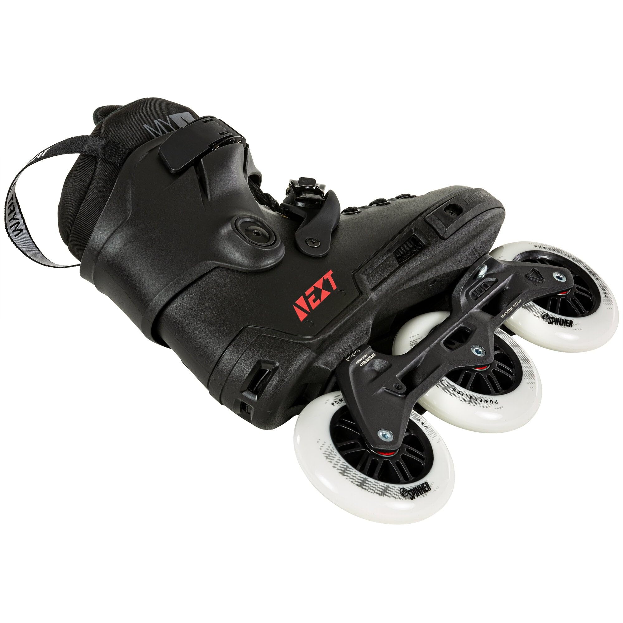 PS Next Core 100 Inline Skates Size 5.0-5.5 (EU 36-37) Black - Perfect for Fitness, Outdoor Rollerblading & Urban Skating Adventures