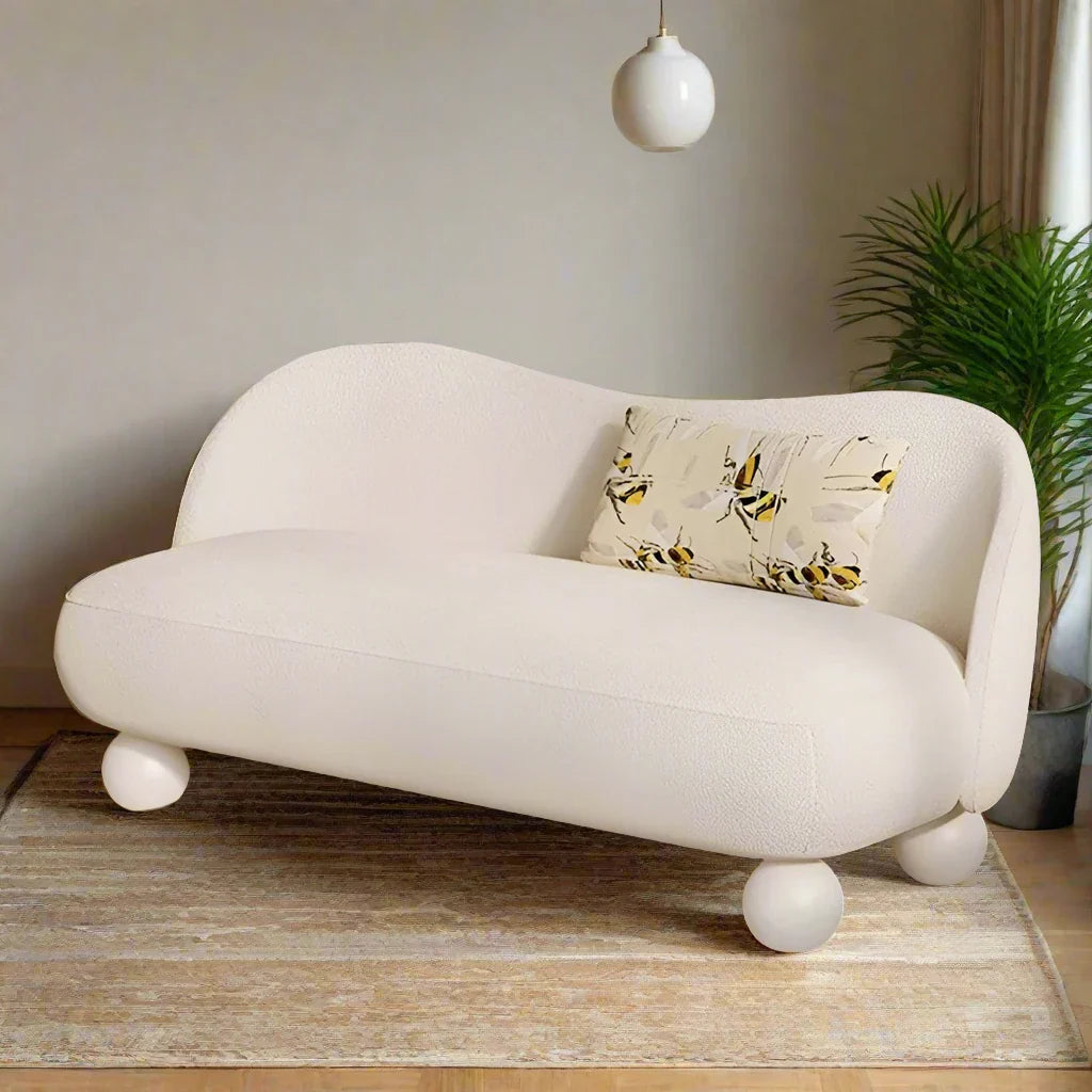 Modern Minimalist Living Room Sofa Set - 3-Piece Elegant Sectional Couch with Pillows for Small Spaces | Perfect for Apartments, Condos & Cozy Home Decor