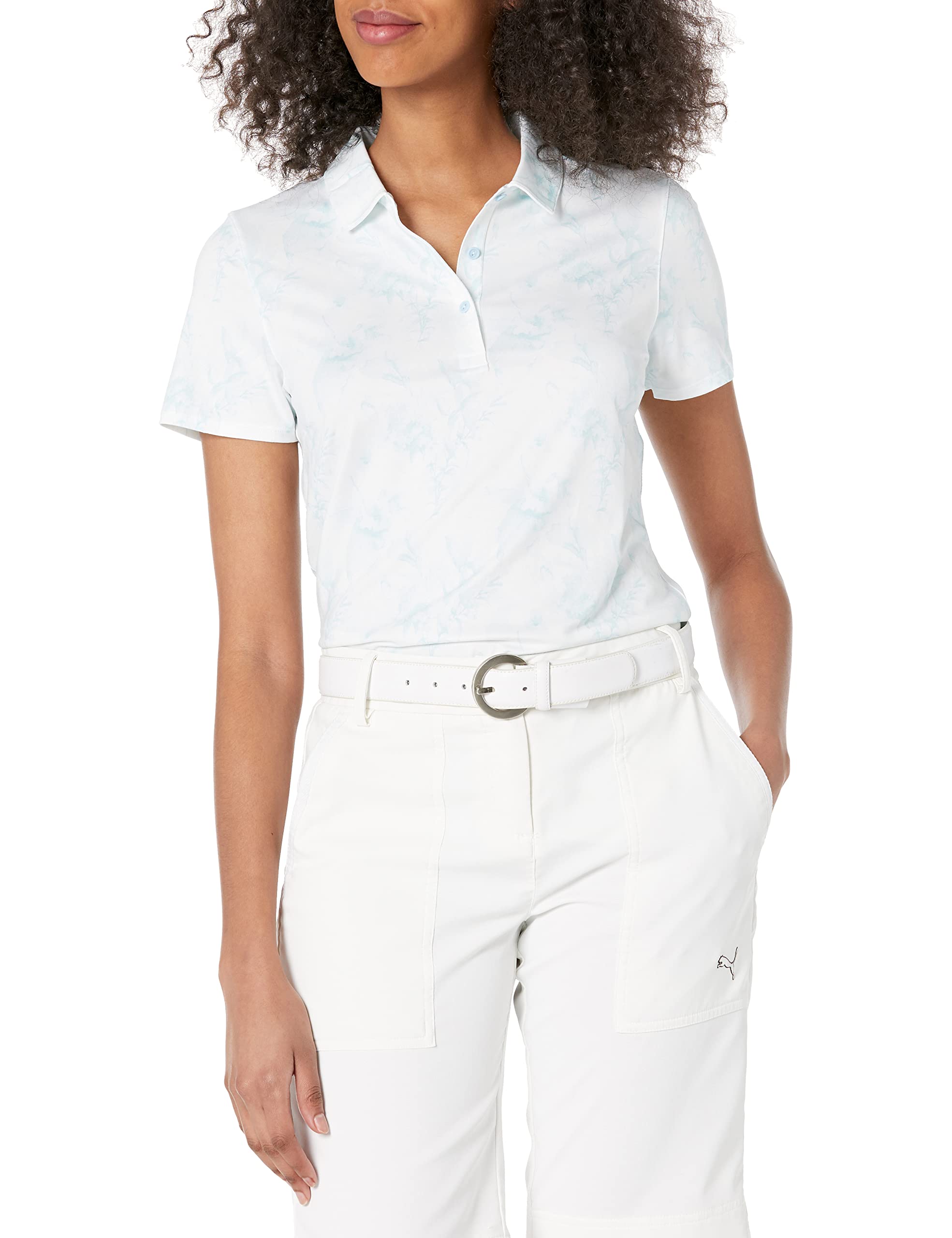 PUMA Men's Cloudspun Golf Polo - Lightweight & Breathable for Tropical Golfing