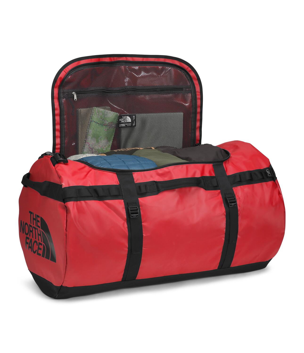 Base Camp Duffel XXL - Waterproof Travel Duffel Bag for Camping, Hiking & Outdoor Adventures | Durable & Spacious Gear Storage | NF0A52SD