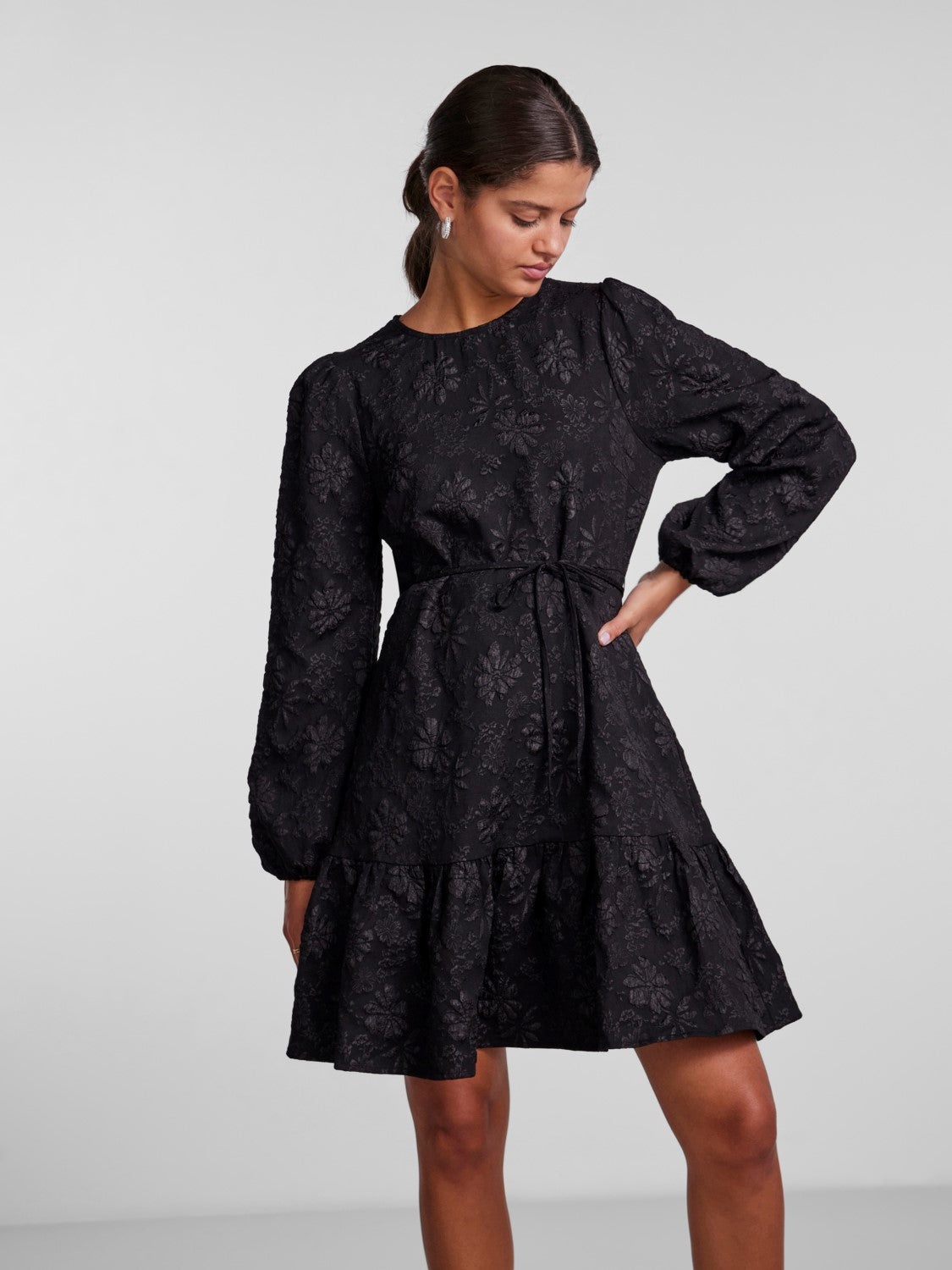Janni Dress for Women - Elegant Black Midi Dress for Casual, Office & Party Wear | Perfect for Weddings, Dates & Special Occasions