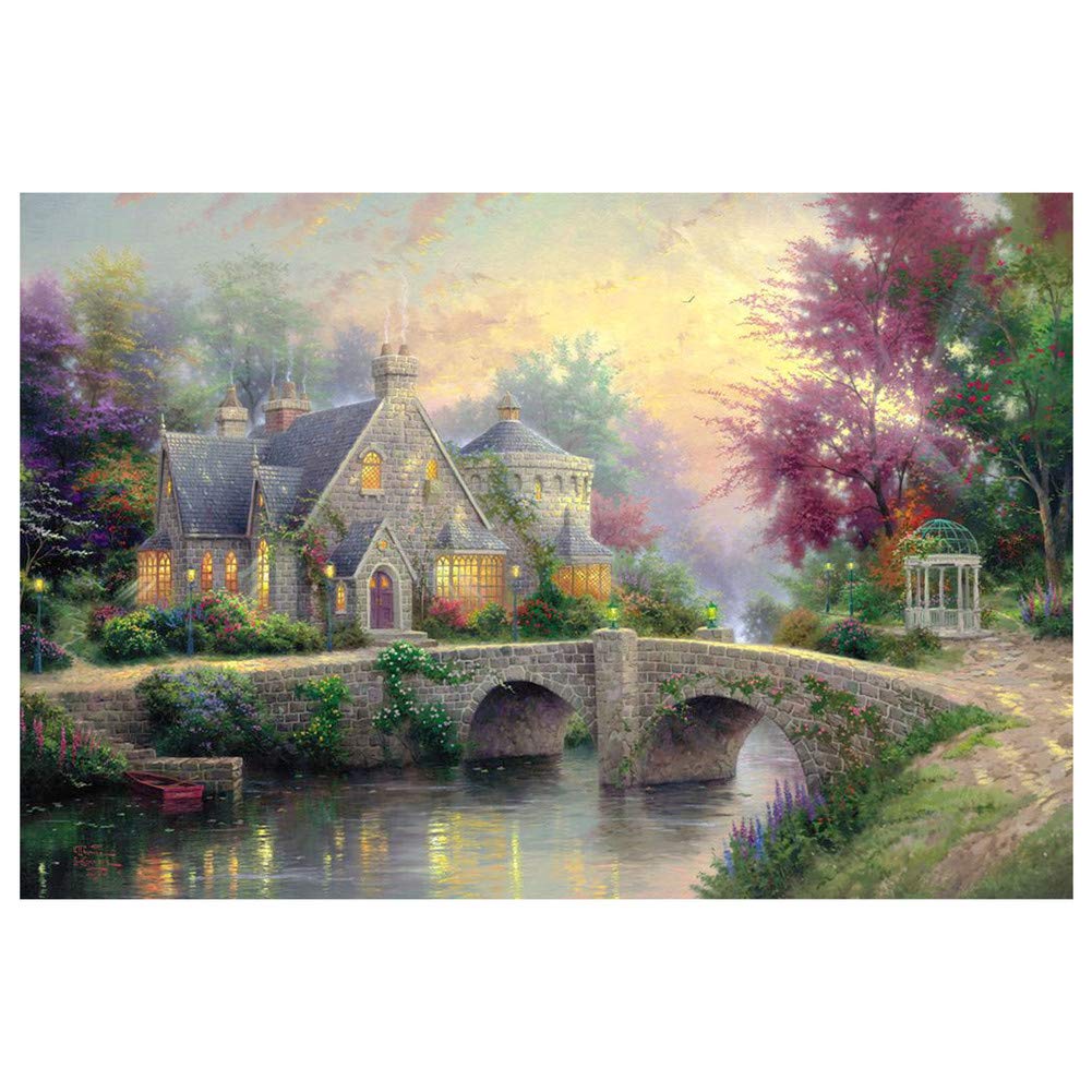 1000 Piece Jigsaw Puzzle for Adults & Kids - Spring Landscape Puzzle, Large Size for Easy Handling | Perfect for Family Game Night, Stress Relief & Home Decor