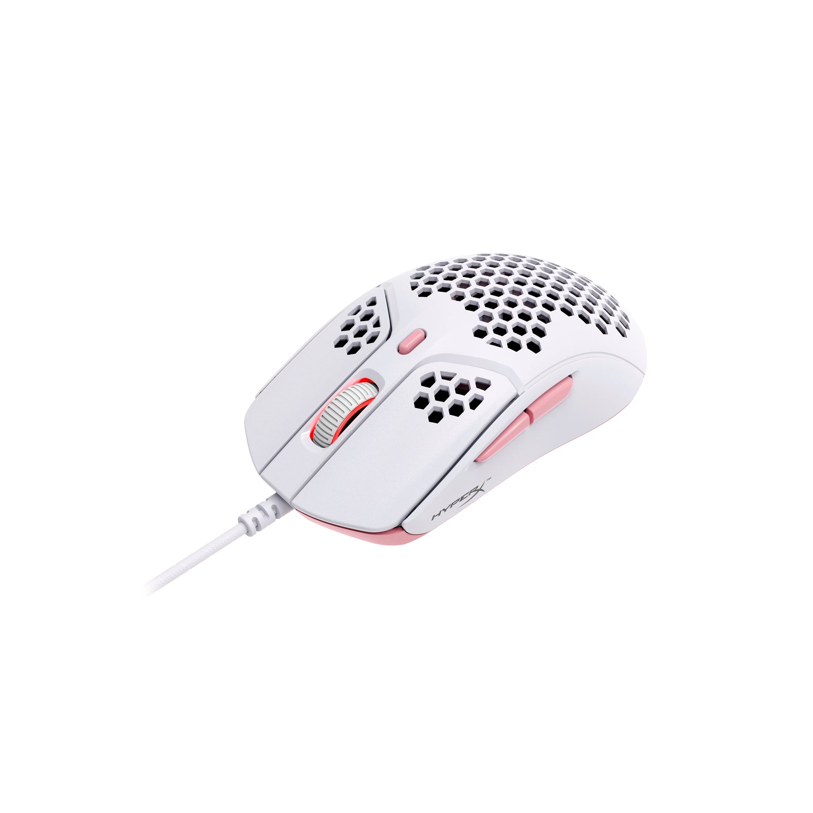 HyperX Pulsefire Haste Wireless Gaming Mouse - Lightweight Honeycomb Design, 59g Ultra-Light, 16K DPI, Omron Switches - Perfect for FPS, MOBA & Esports Gaming