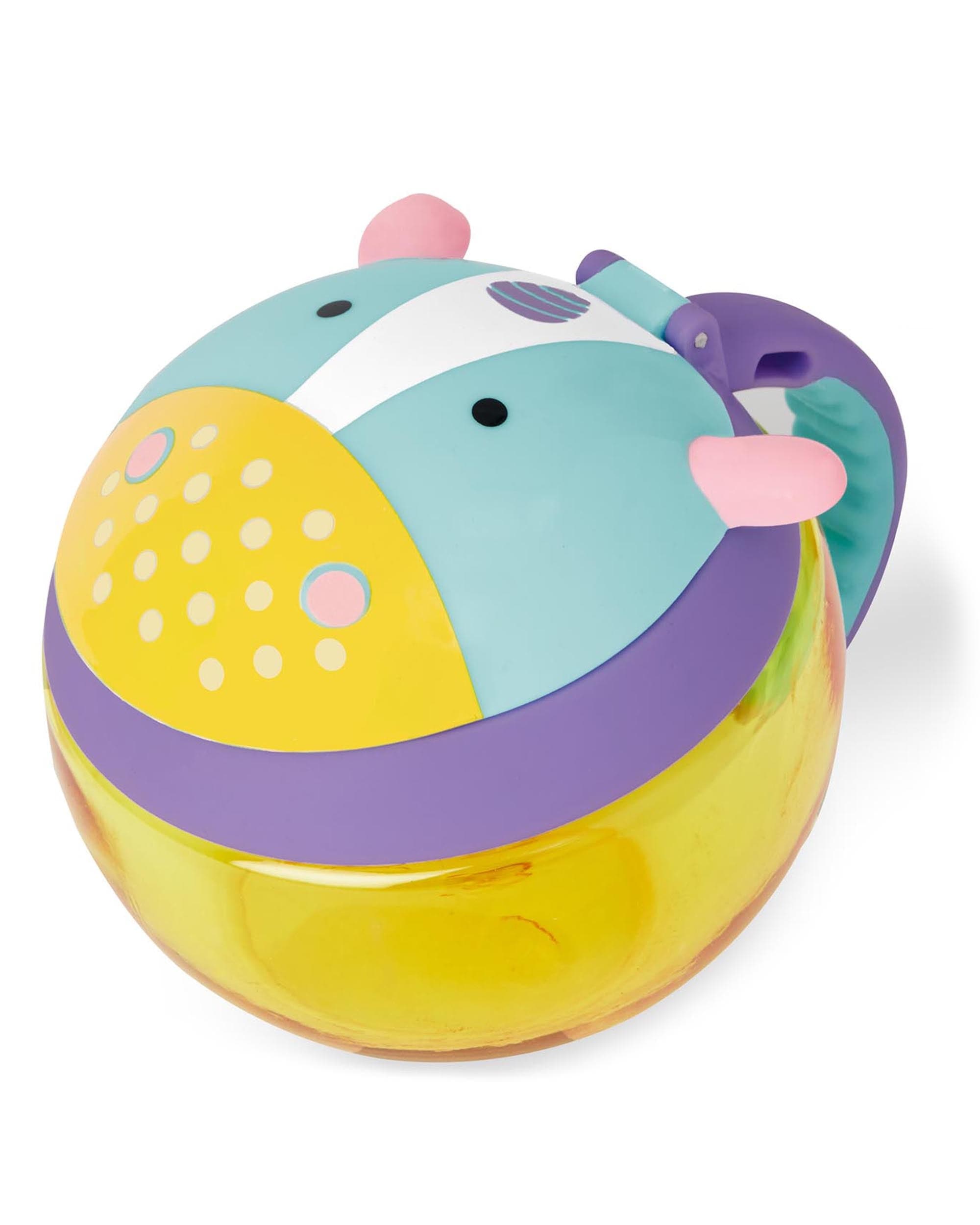 Skip Hop Zoo Snap Cup - Insulated Toddler Sippy Cup with Leak-Proof Lid & Easy-Grip Handles - Perfect for Daycare, Travel & On-the-Go Hydration
