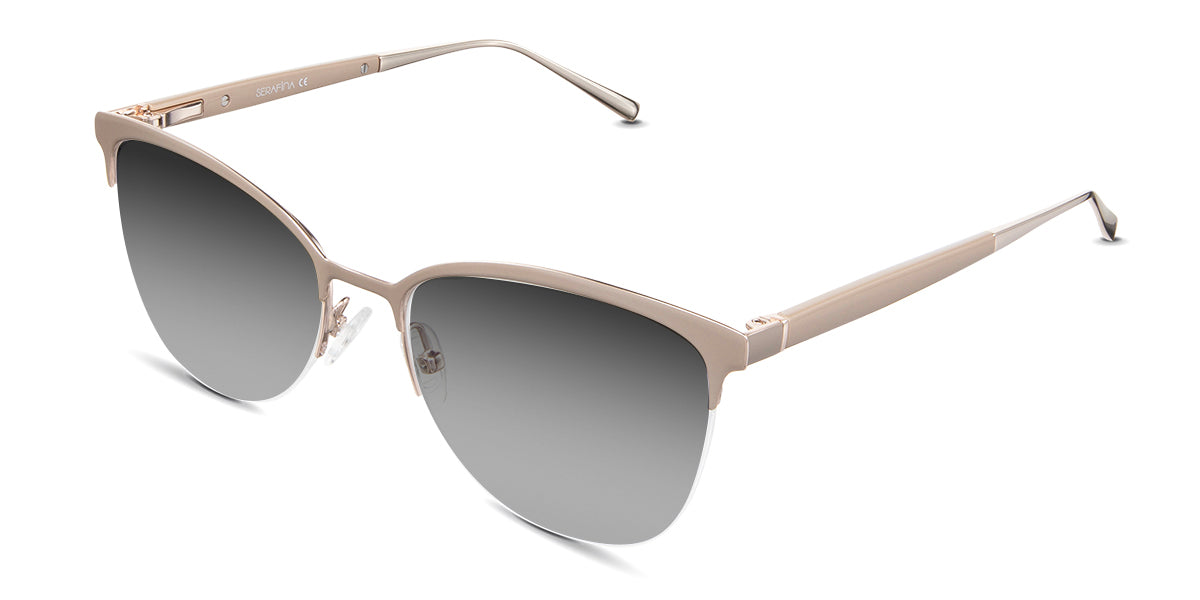 Jocelyn Women's Prescription Sunglasses UV Protection Polarized Lenses Fashion Eyewear for Driving, Outdoor & Everyday Use