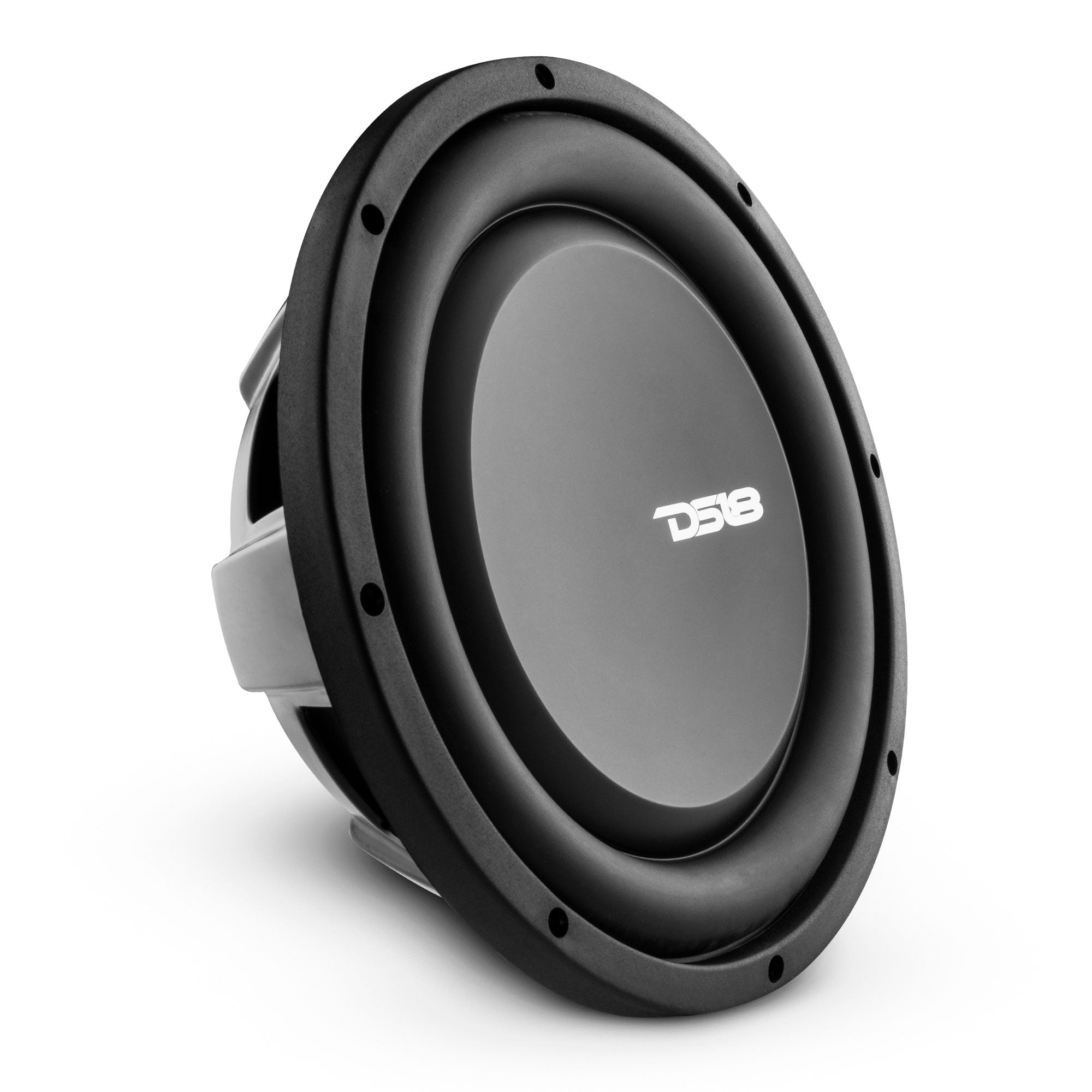 PS Shallow Mount Water Resistant 10-Inch Car Subwoofer - 500 Watts RMS Power, DVC 4 Ohm - Perfect for Marine & Off-Road Vehicles, Trucks & SUVs
