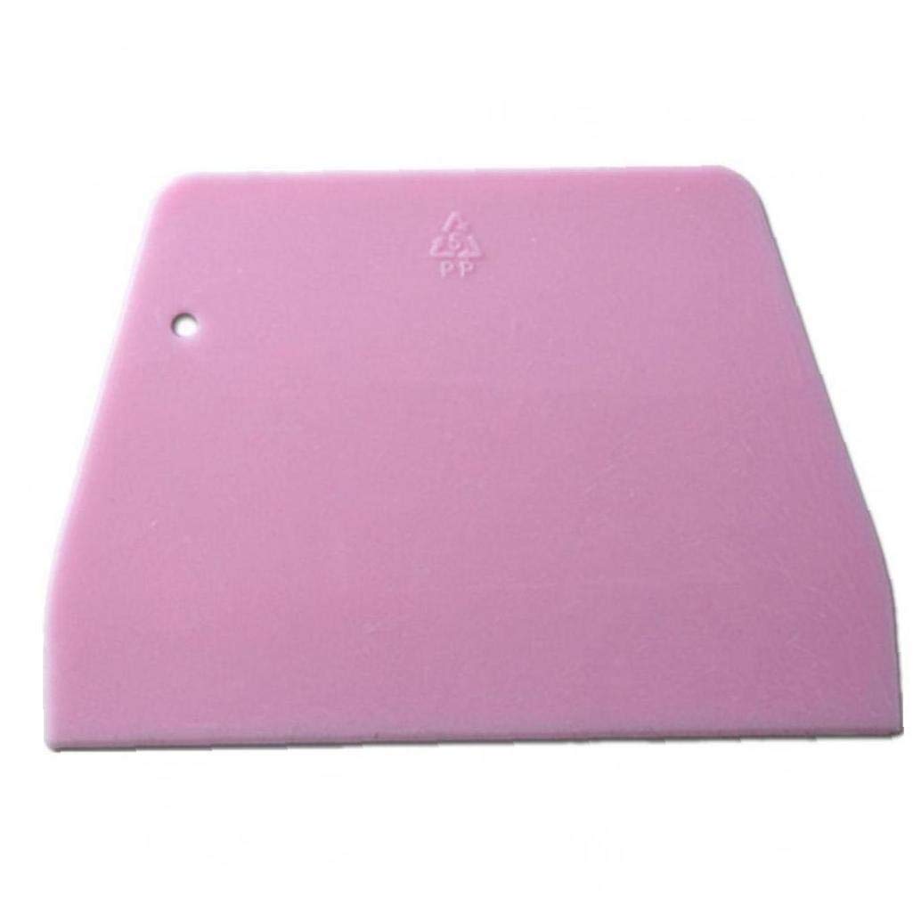 Premium Silicone Dough Scraper - Flexible Baking Spatula for Cake Decorating, Butter Smoothing & Pastry Making - Random Colors - Ideal for Home Bakers & Professional Chefs